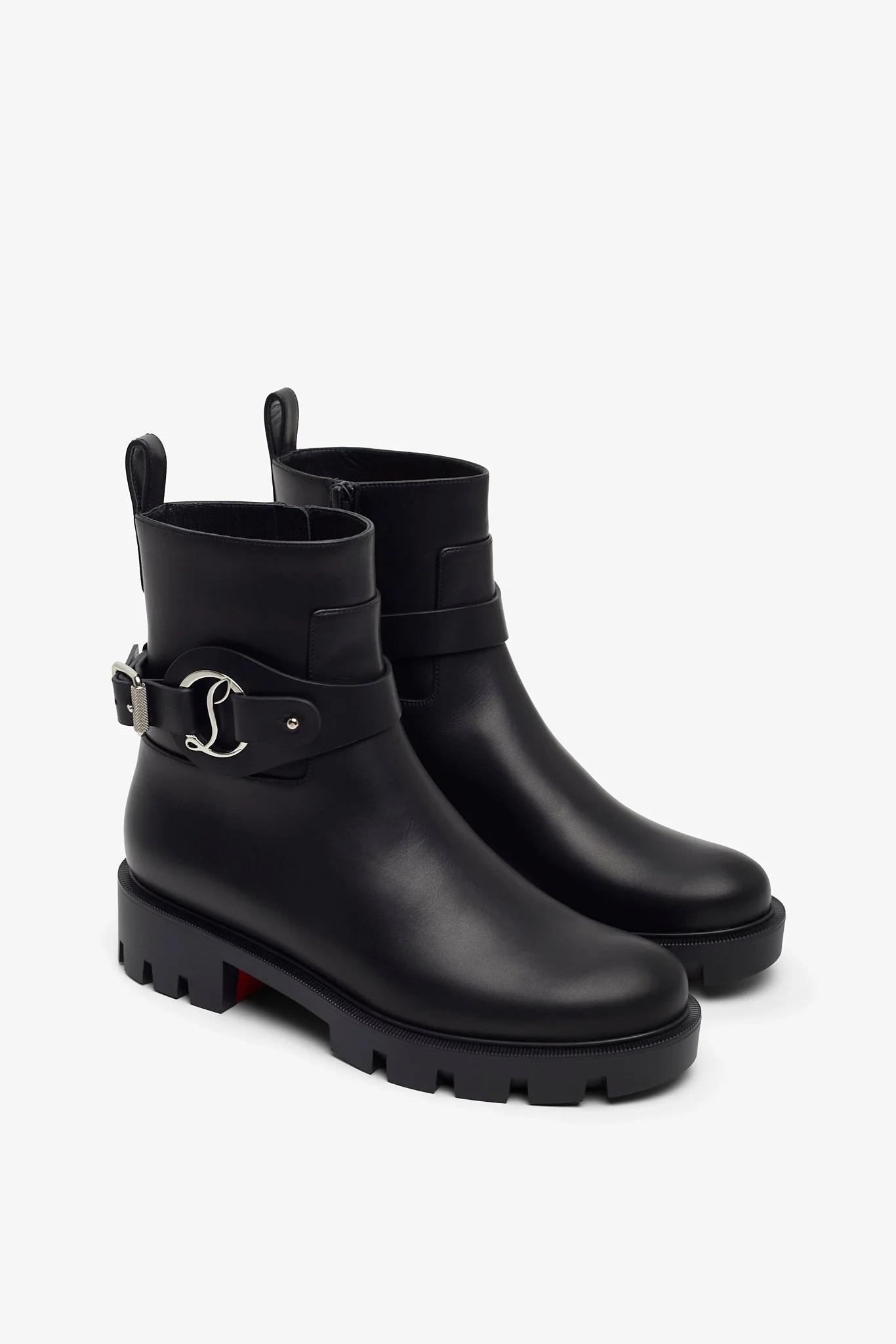 Dianouchette Black Leather Boots - Image 4