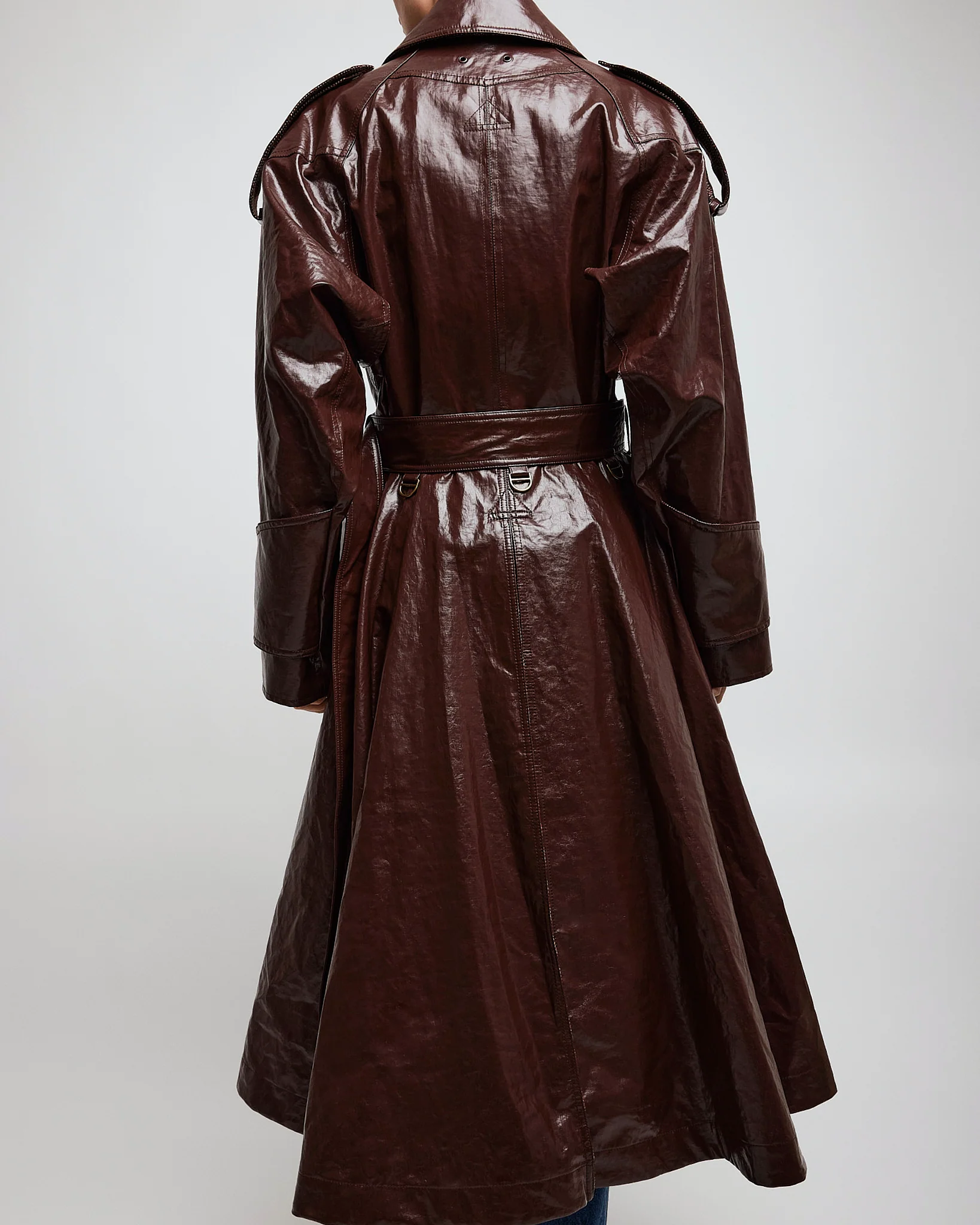 Double-breasted riding coat - Image 3