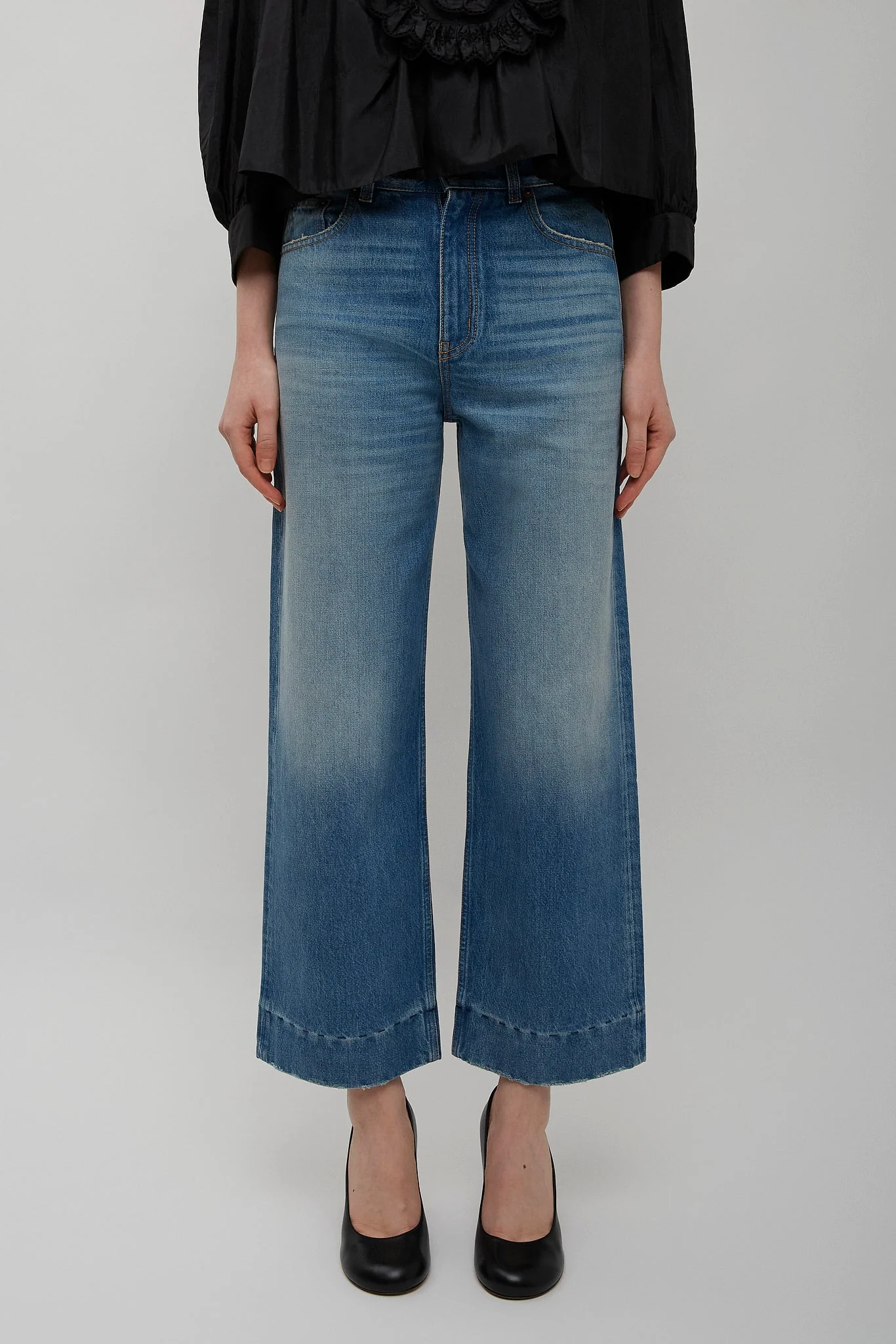 Dream blue washed denim jeans - Image 2
