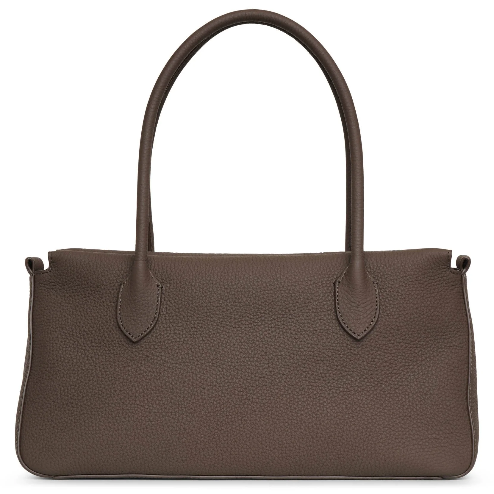 E/W light brown top handle bag