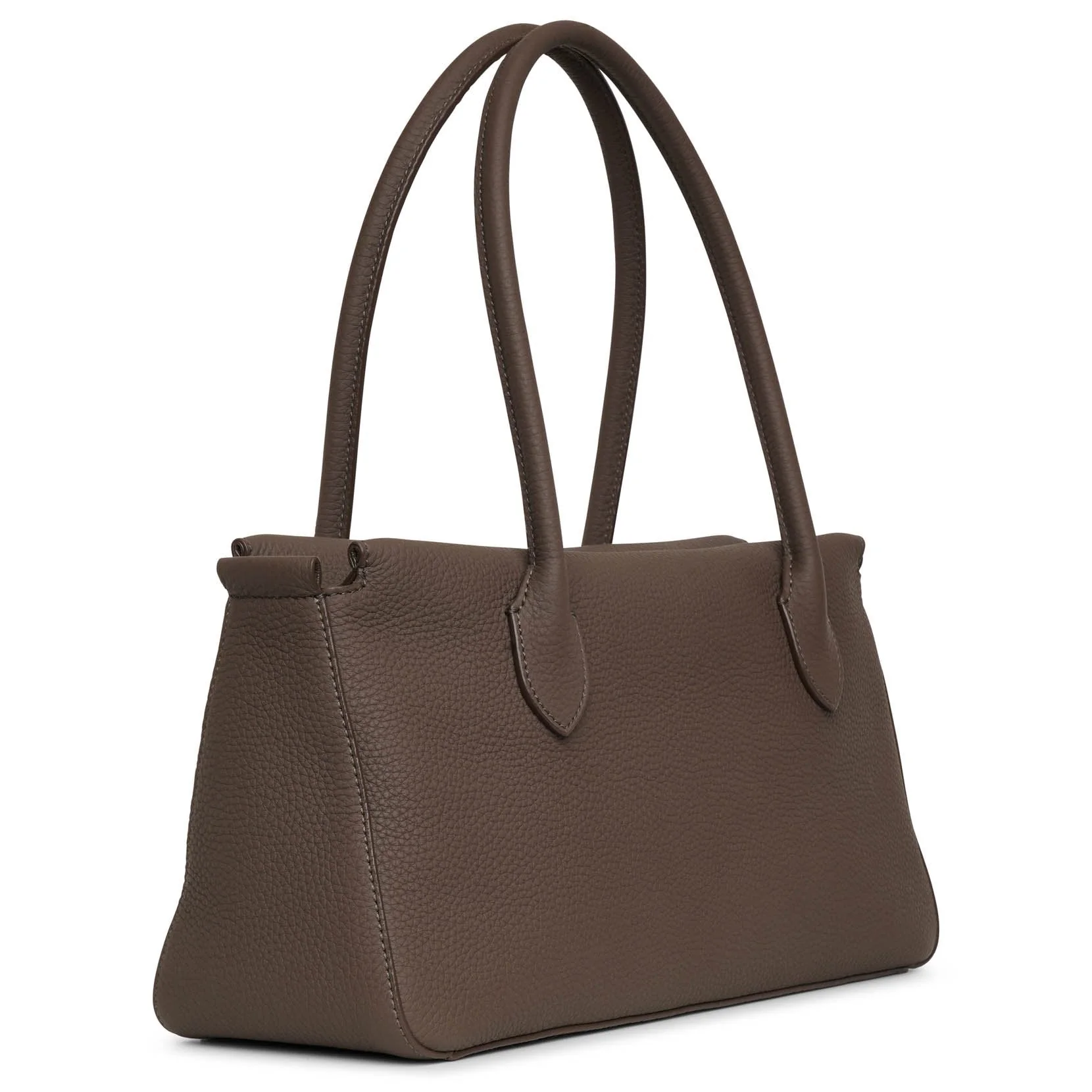 E/W light brown top handle bag - Image 3