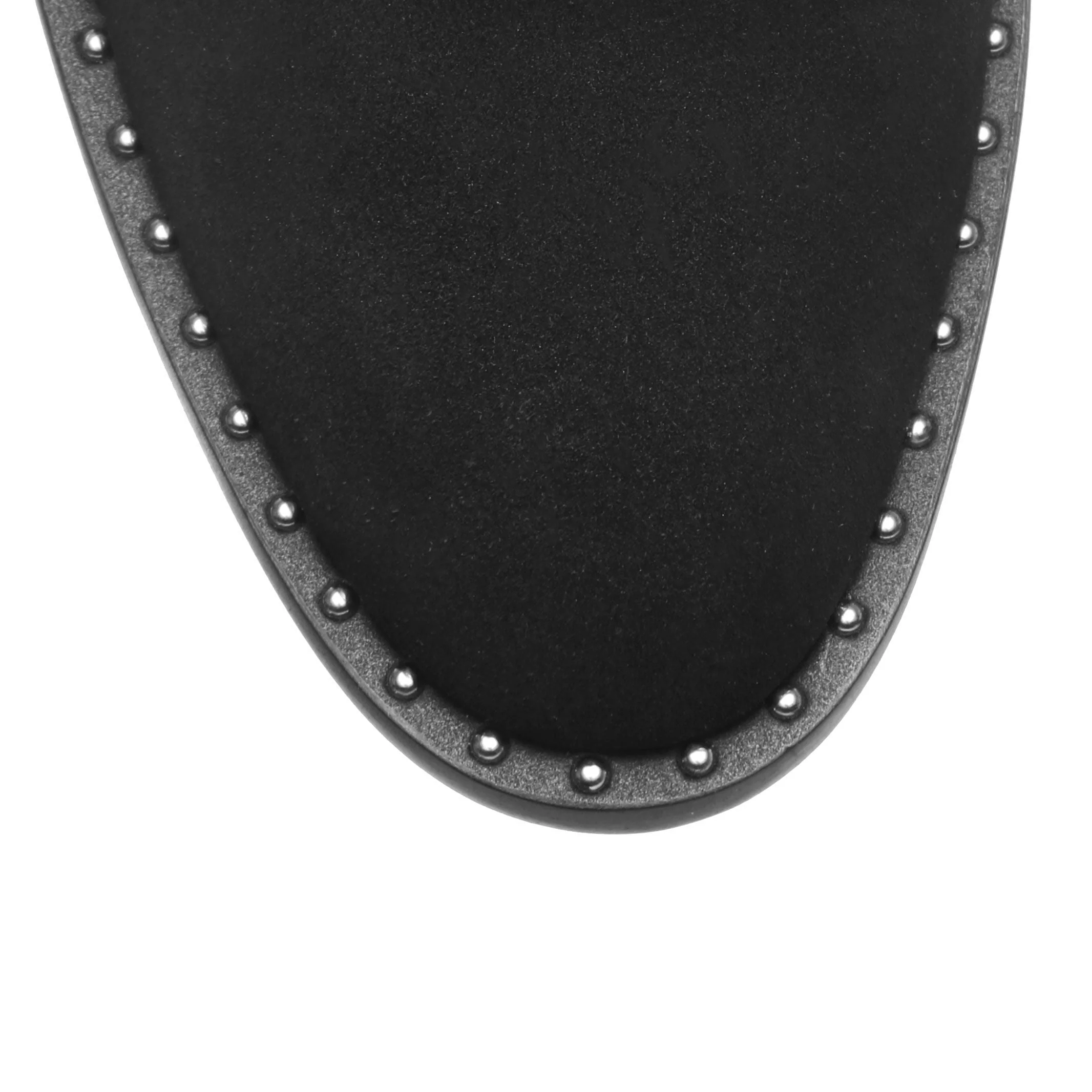 Elegant flat black suede boot - Image 5