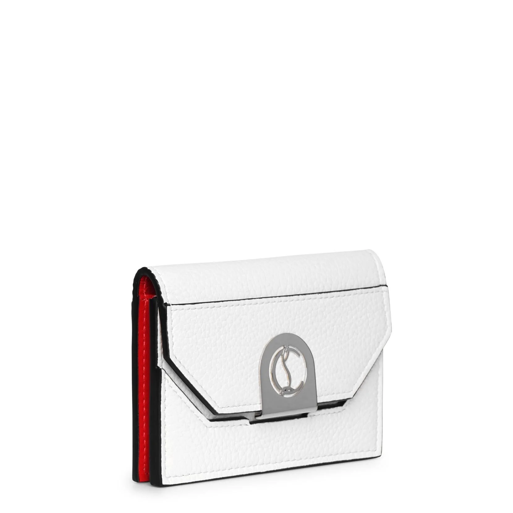 Elisa chain cardholder white and silver - Image 2