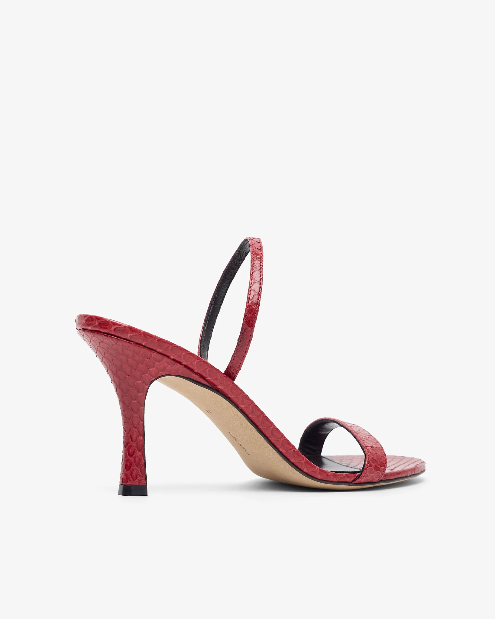 Ella red slingback sandals - Image 2