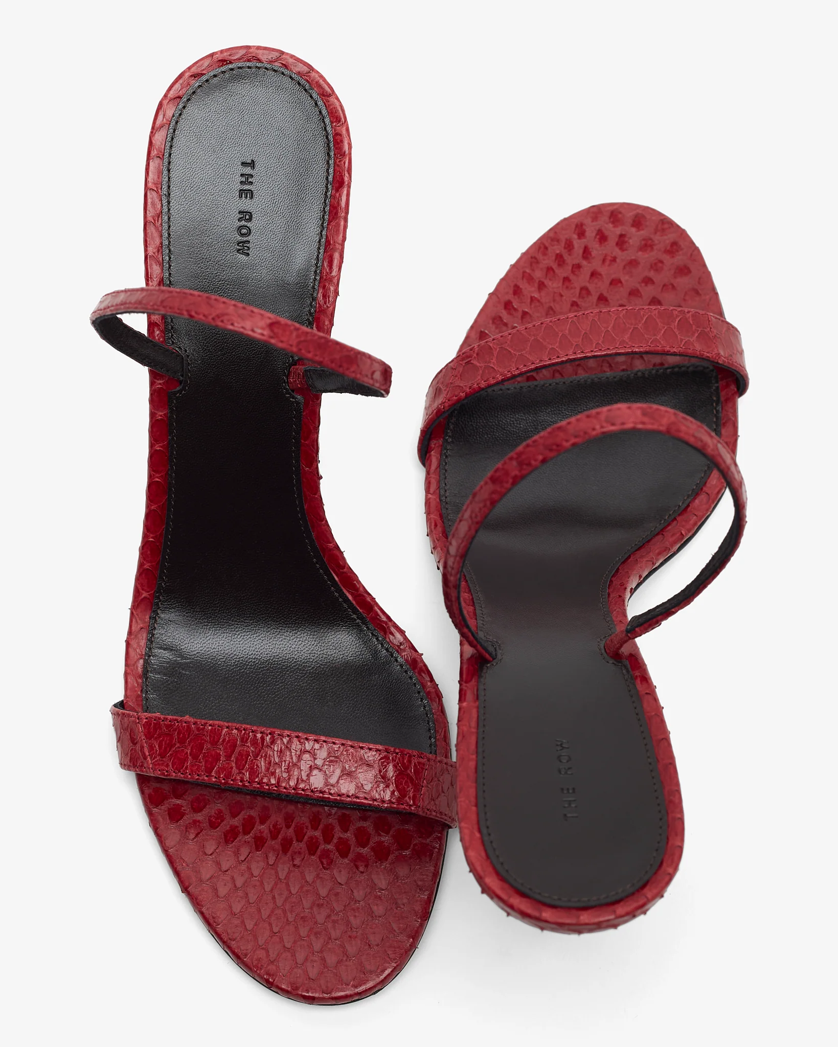 Ella red slingback sandals - Image 4
