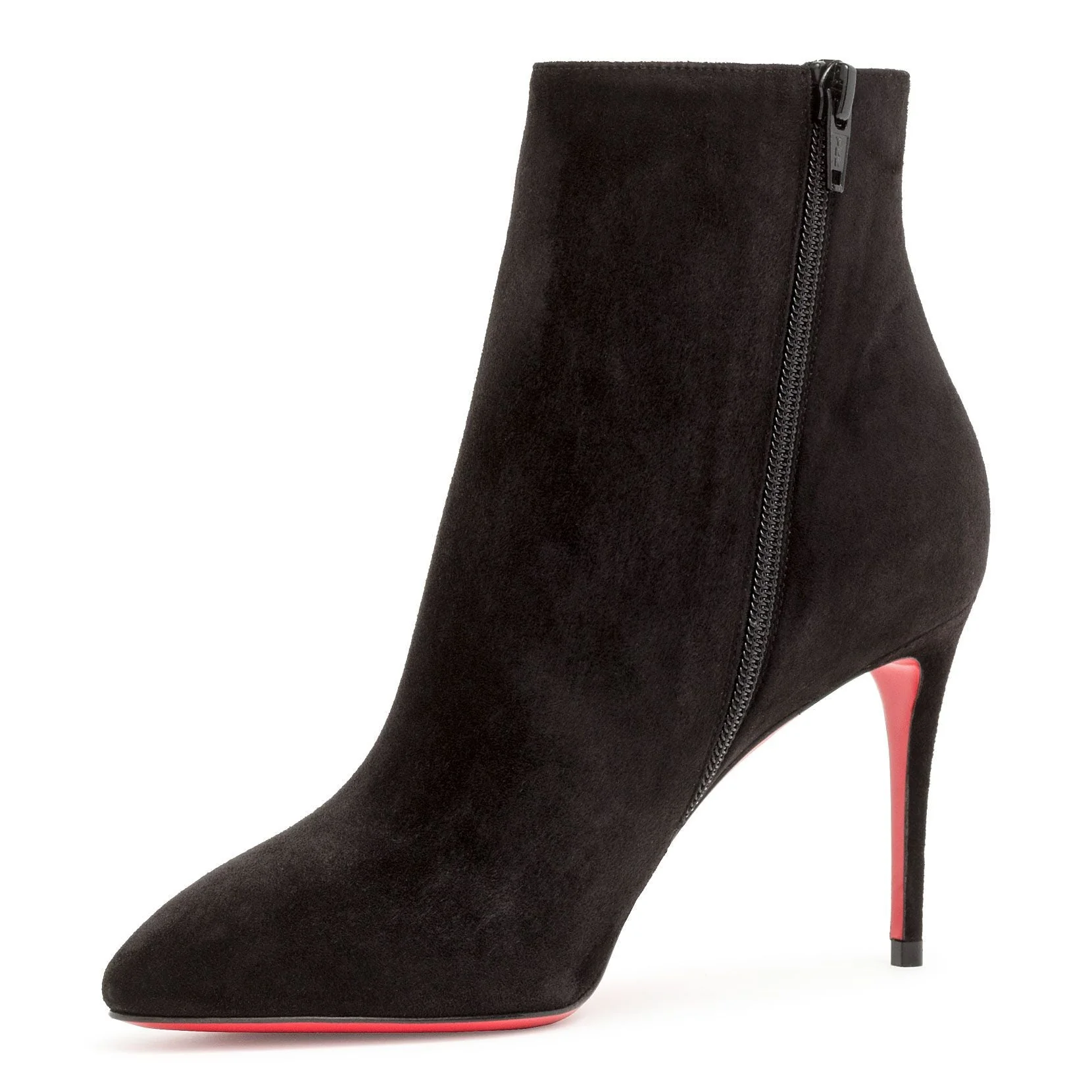 Eloise 85 black suede bootie - Image 4