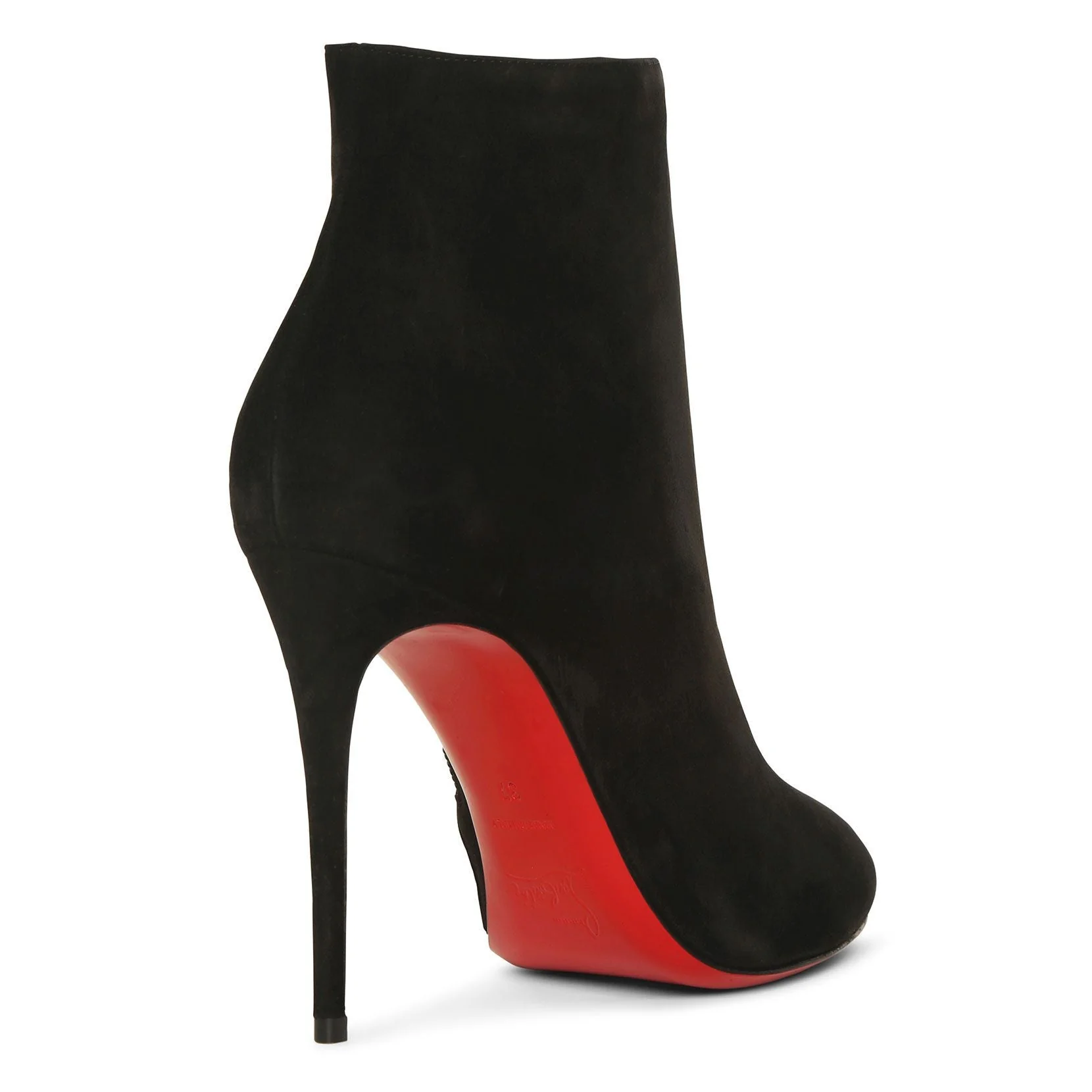 Eloise Booty 100 black suede - Image 3