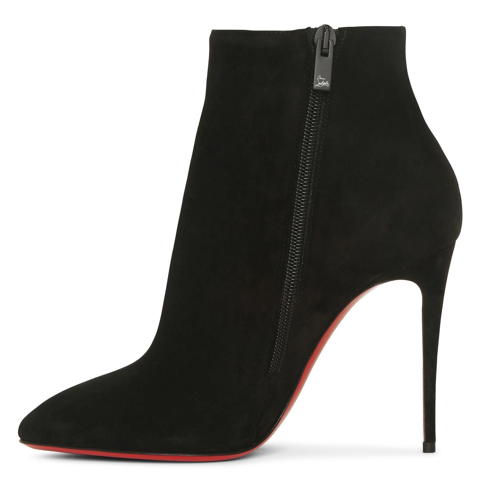 Eloise Booty 100 black suede - Image 4
