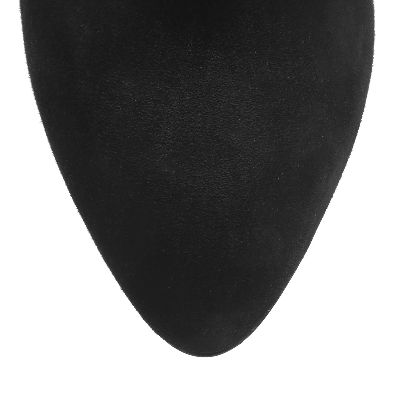 Eloise Booty 100 black suede - Image 5