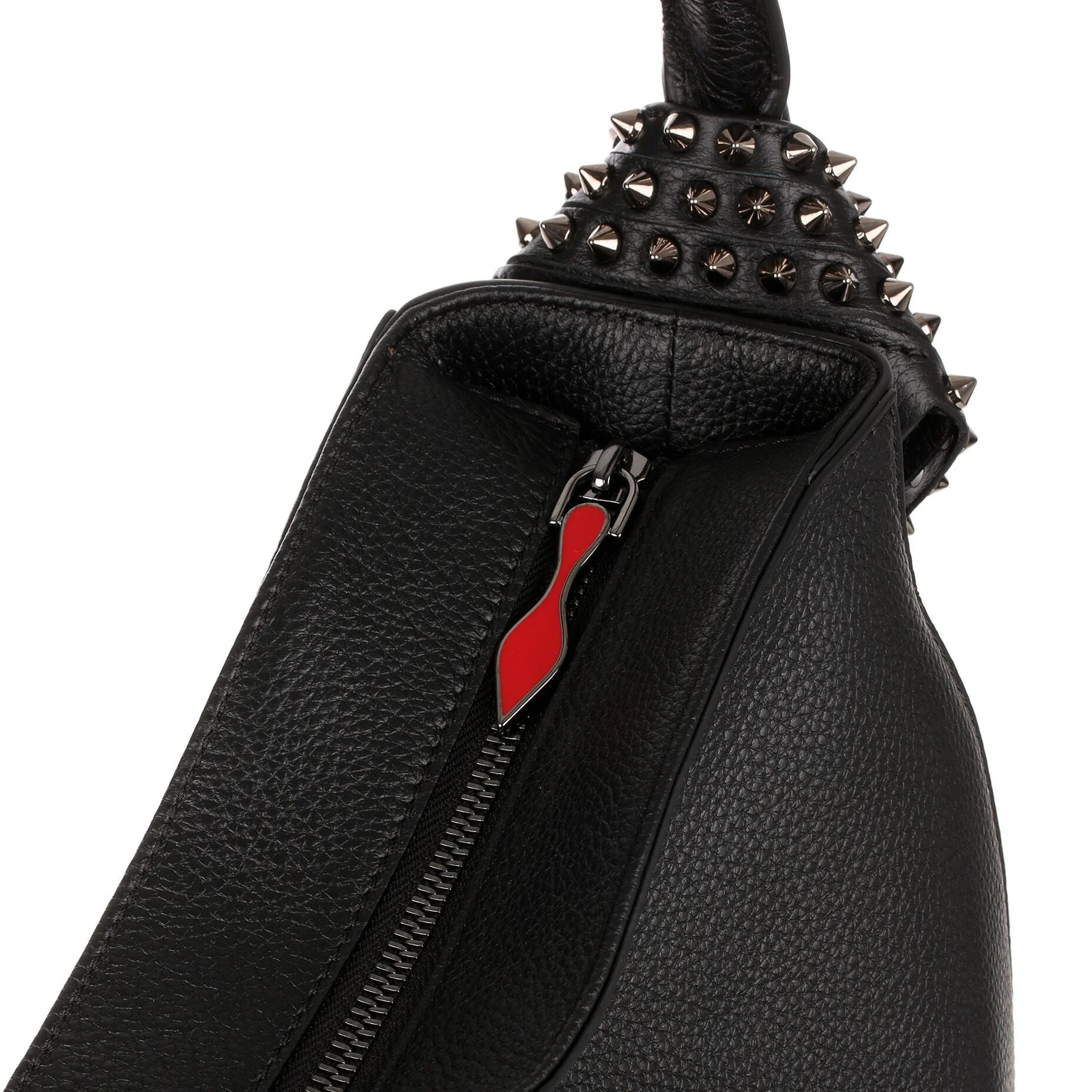 Eloise Hobo black leather bag - Image 4