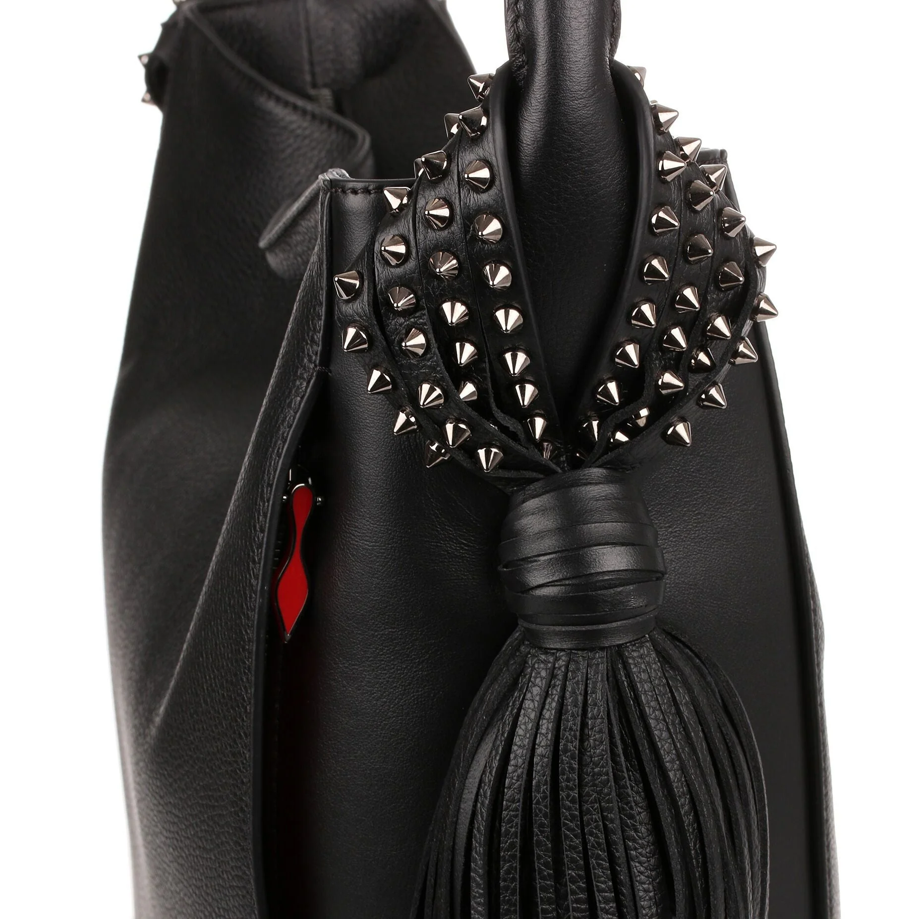 Eloise Hobo black leather bag - Image 5