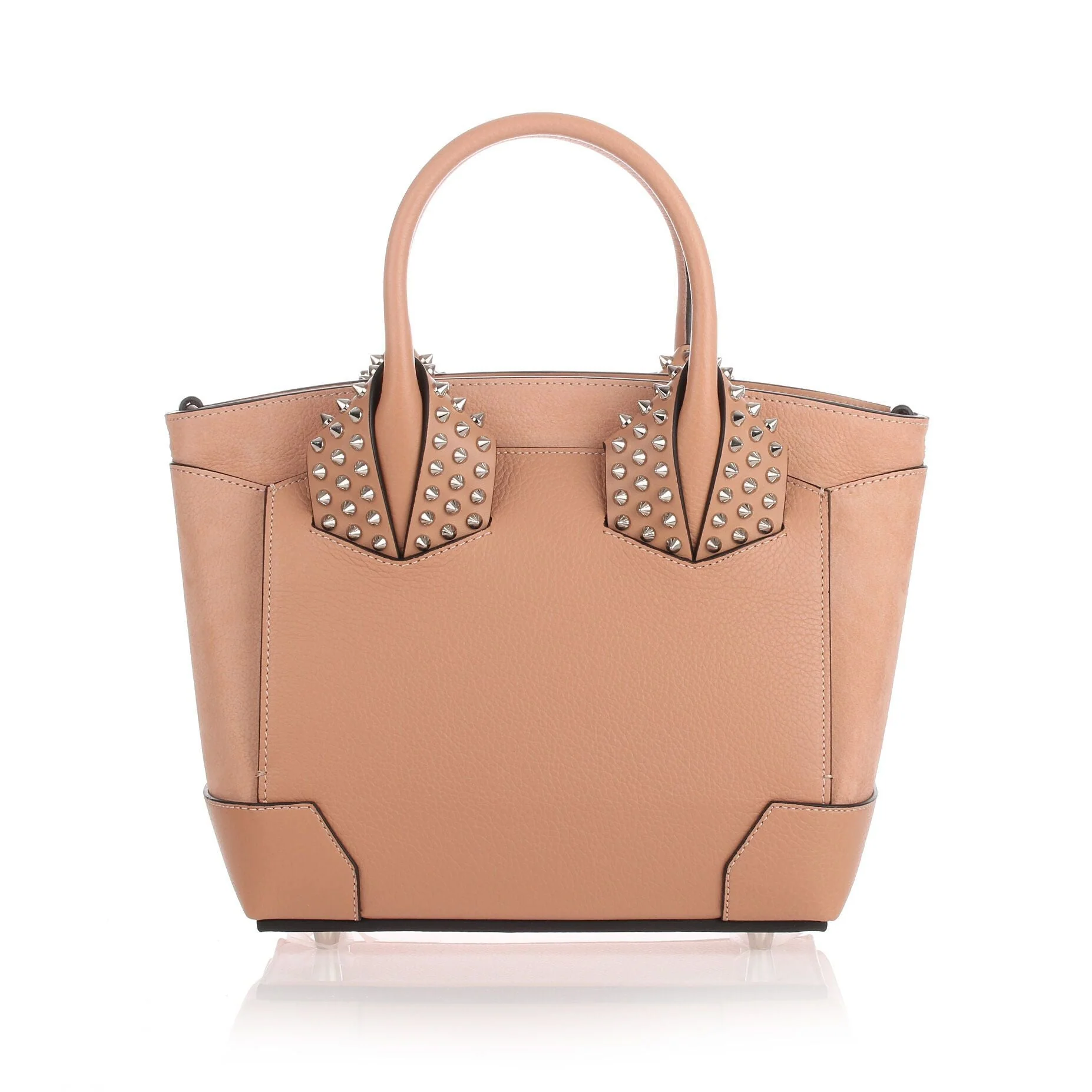 Eloise small beige leather bag - Image 3