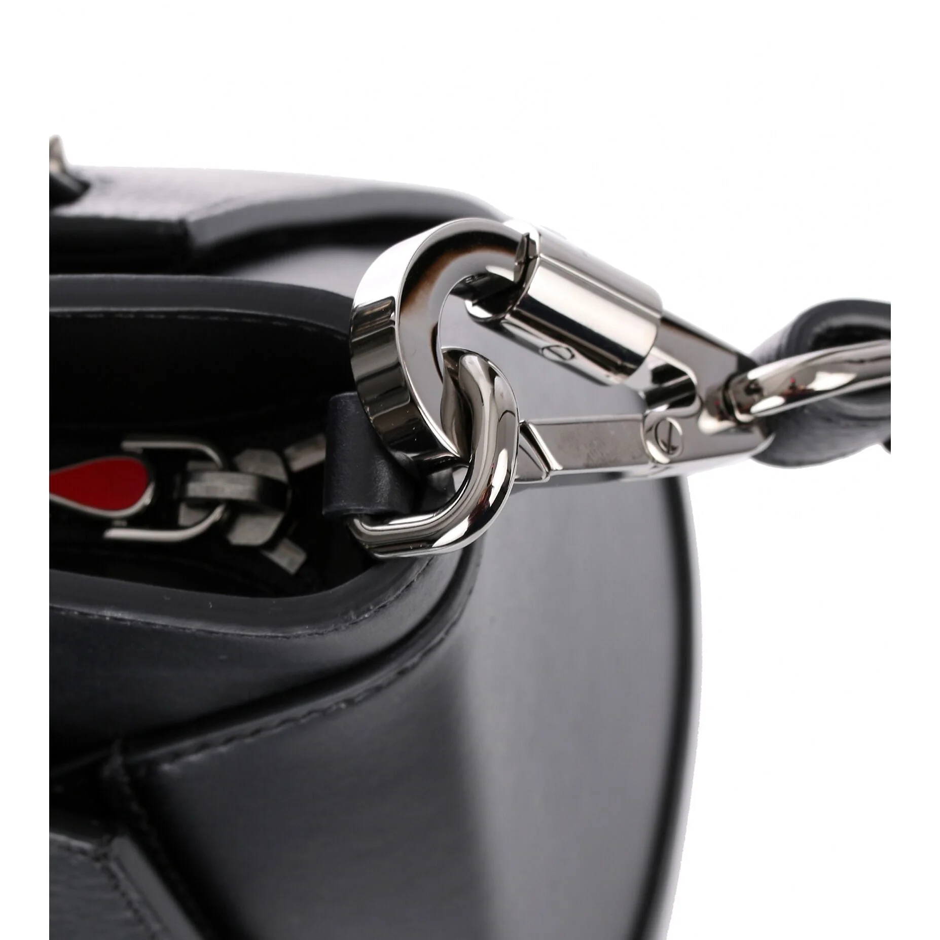 Eloise small black leather bag - Image 4