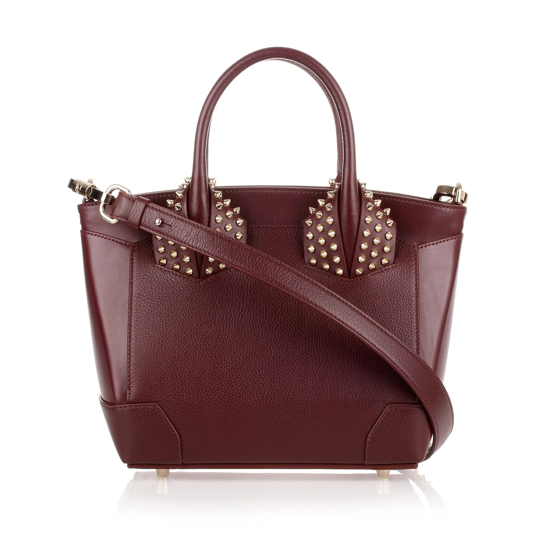 Eloise small bordeaux leather bag - Image 2