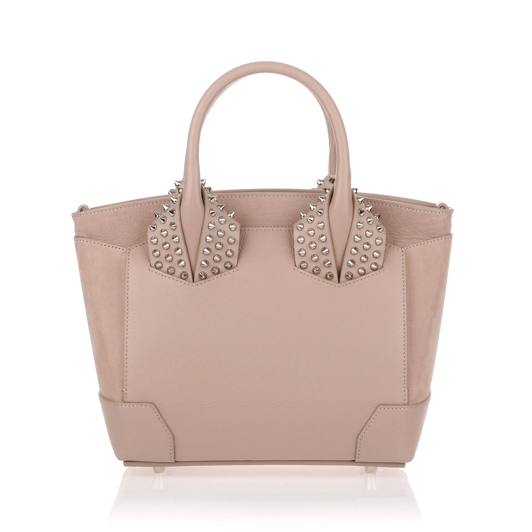 Eloise small cashmere leather bag - Image 4
