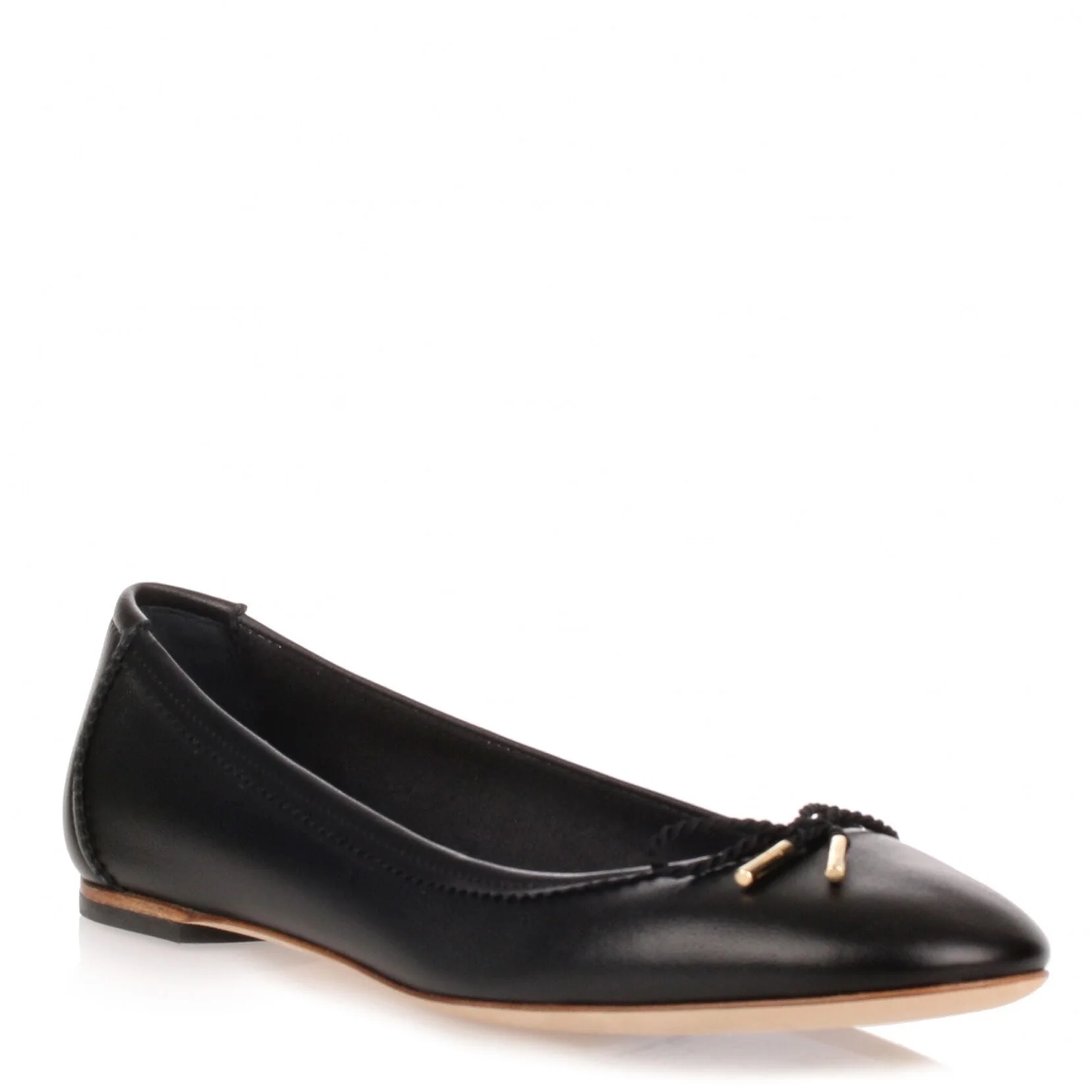 Enea black nappa ballerina - Image 2
