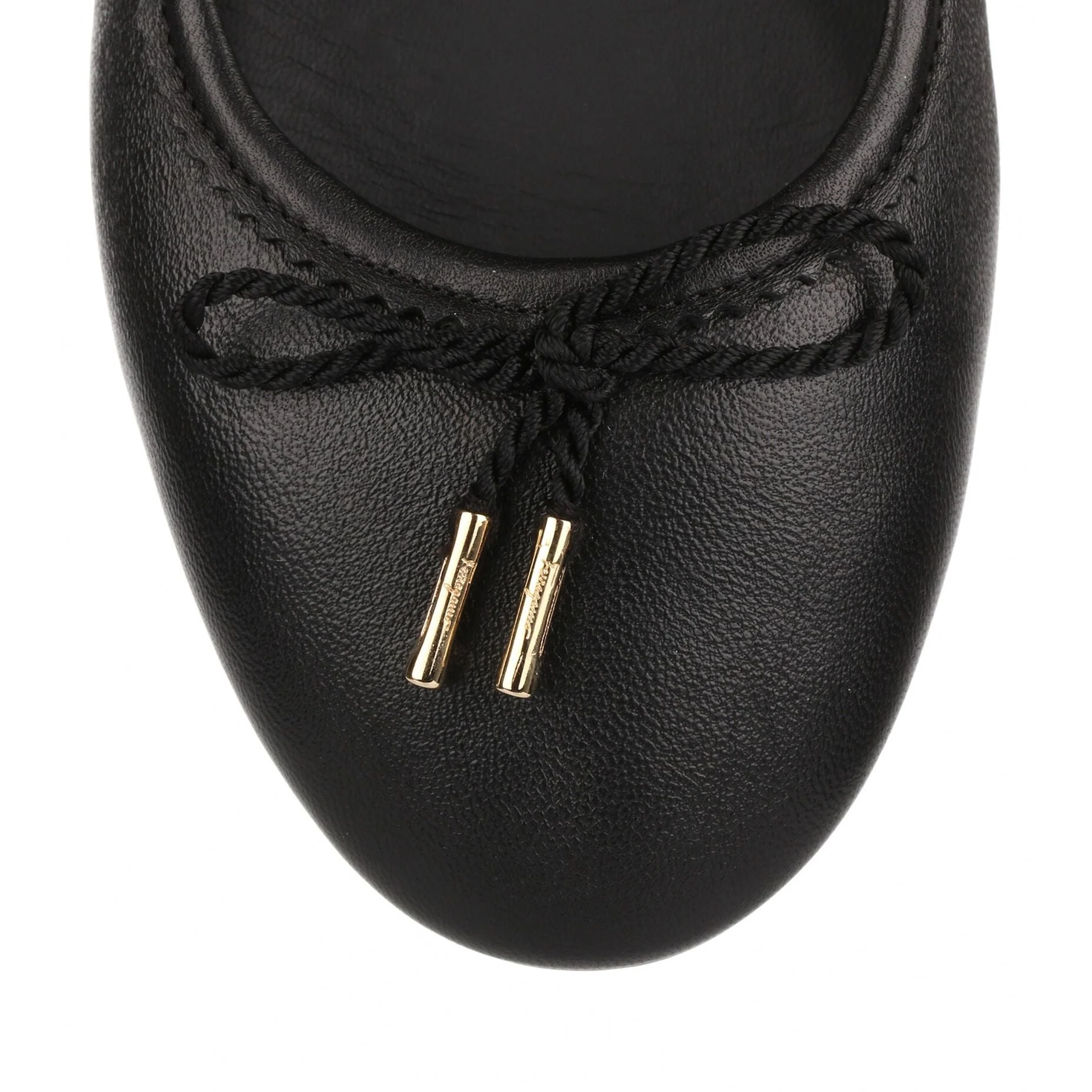 Enea black nappa ballerina - Image 4