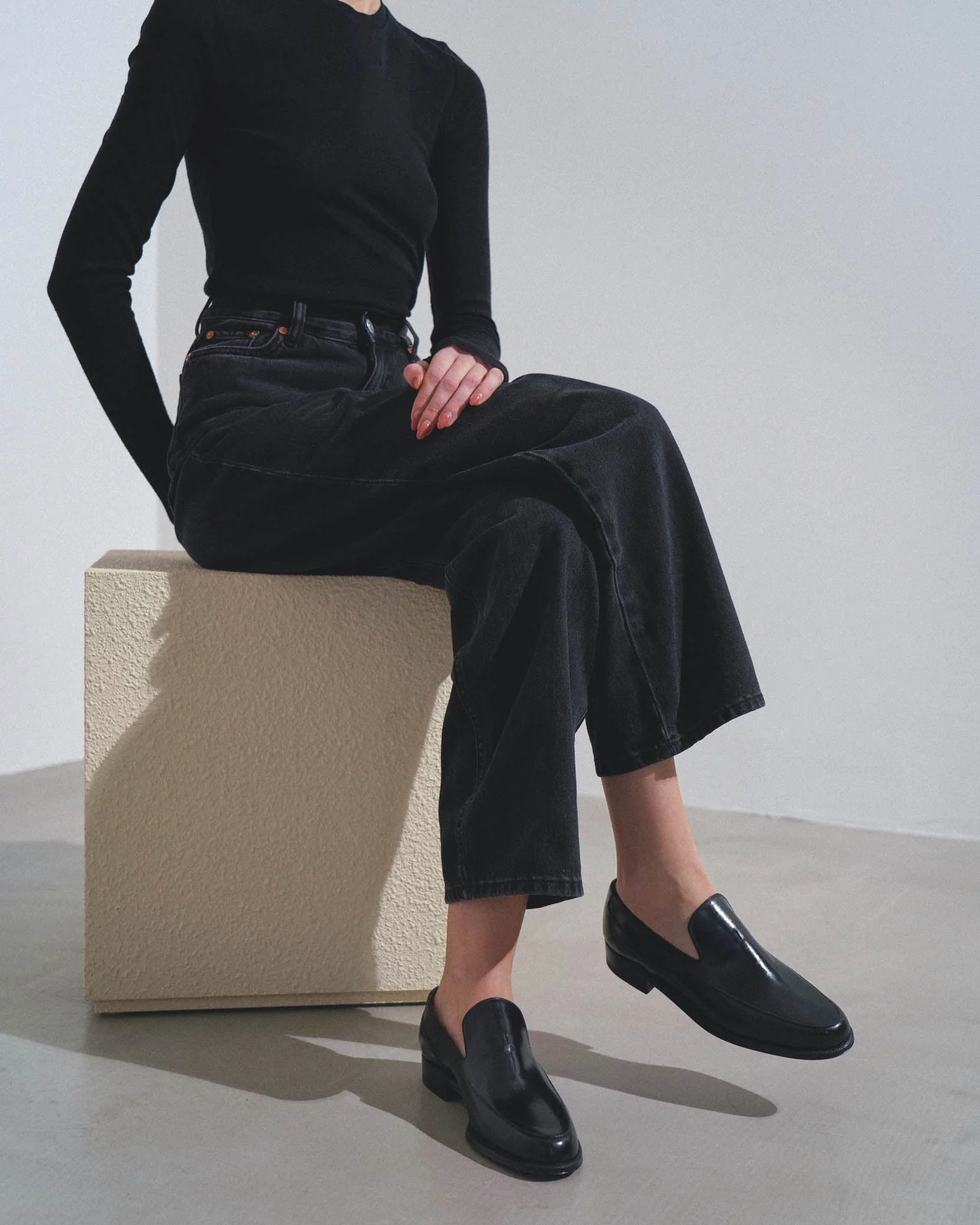 Enzo black loafers - Image 2