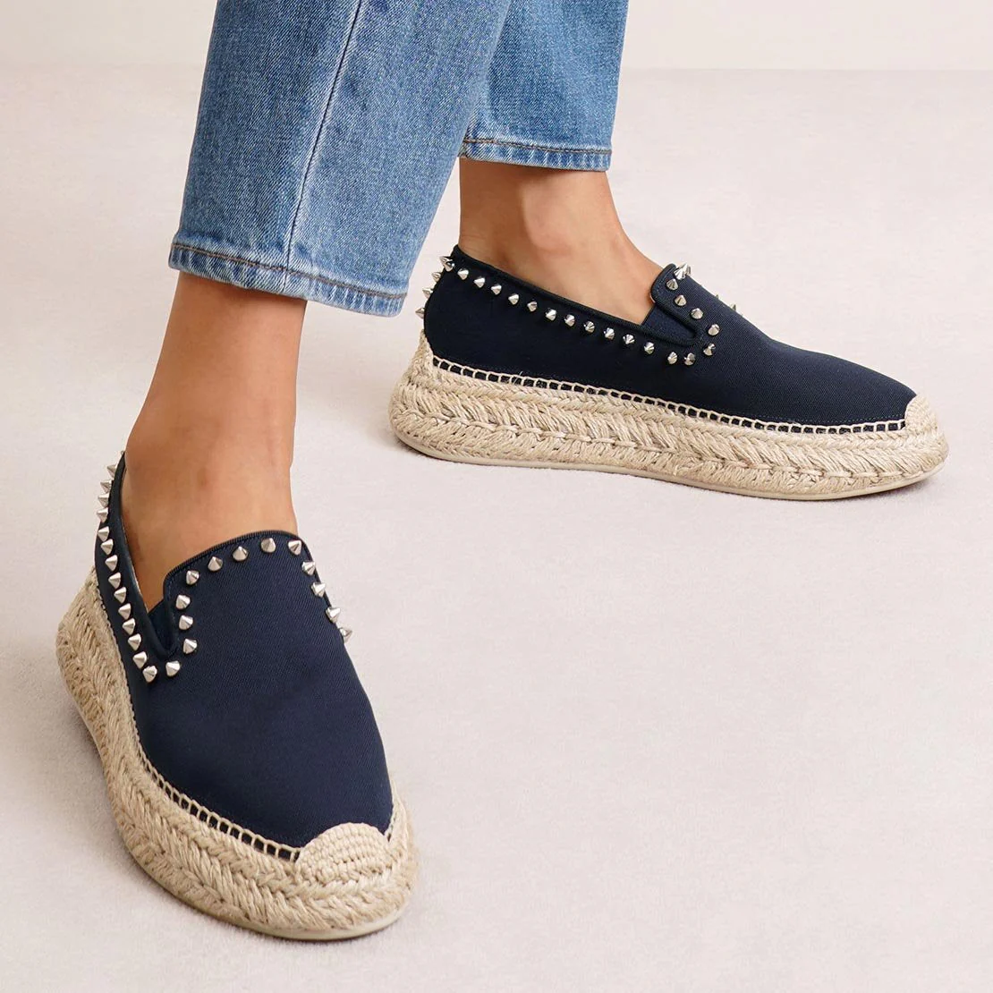 Espaboat spiked canvas espadrilles - Image 6