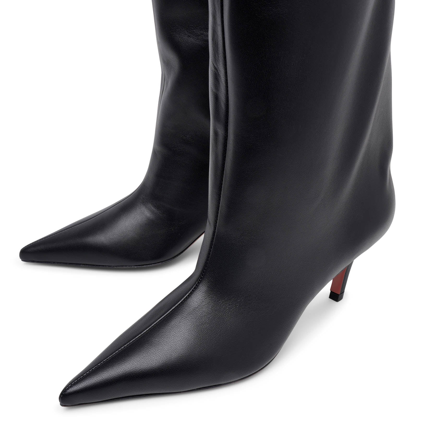 Fiona 60 black leather boots - Image 5
