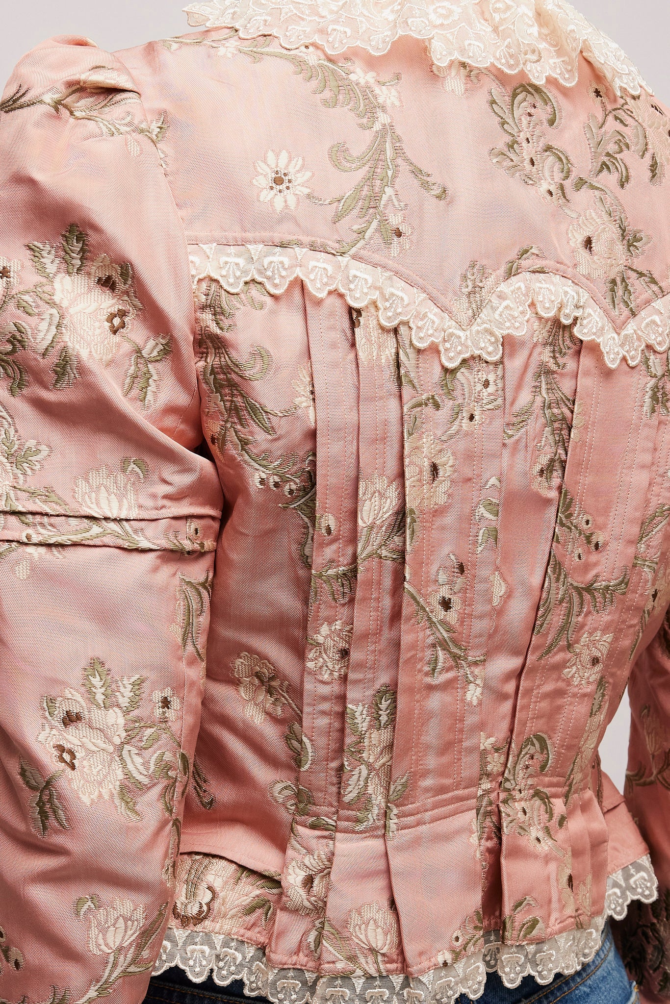 Fitted pink jacket - Image 4