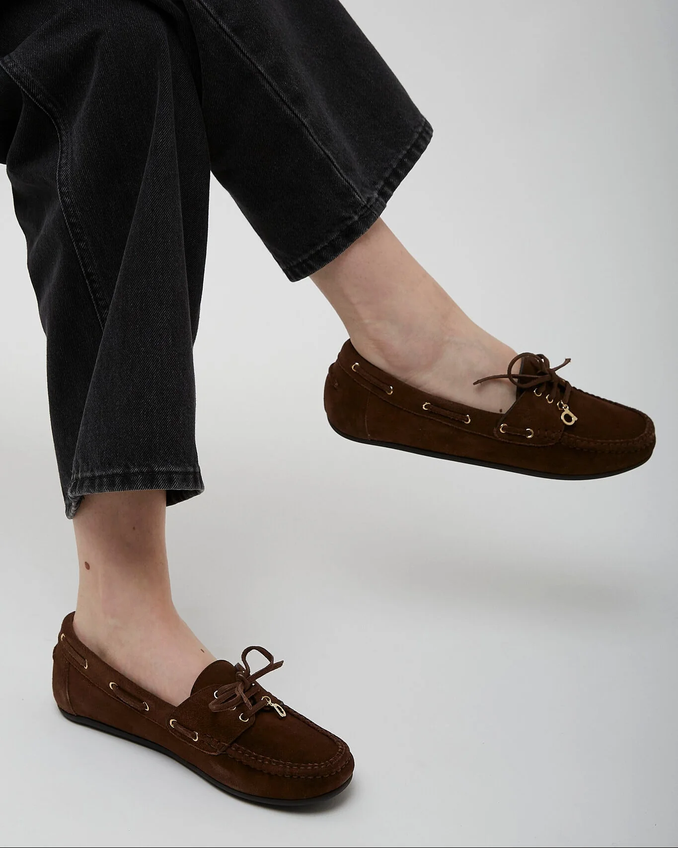 Flippy dark brown driving shoes - Image 2