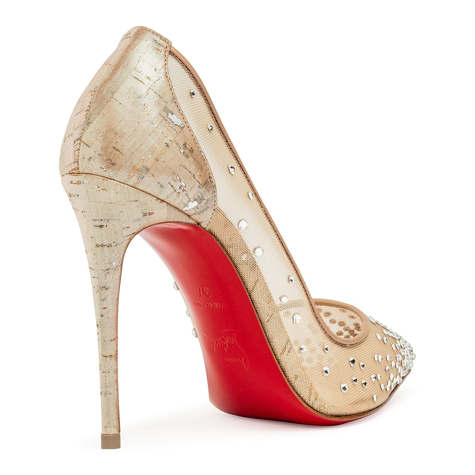 Follies Strass 100 silver pumps - Image 3