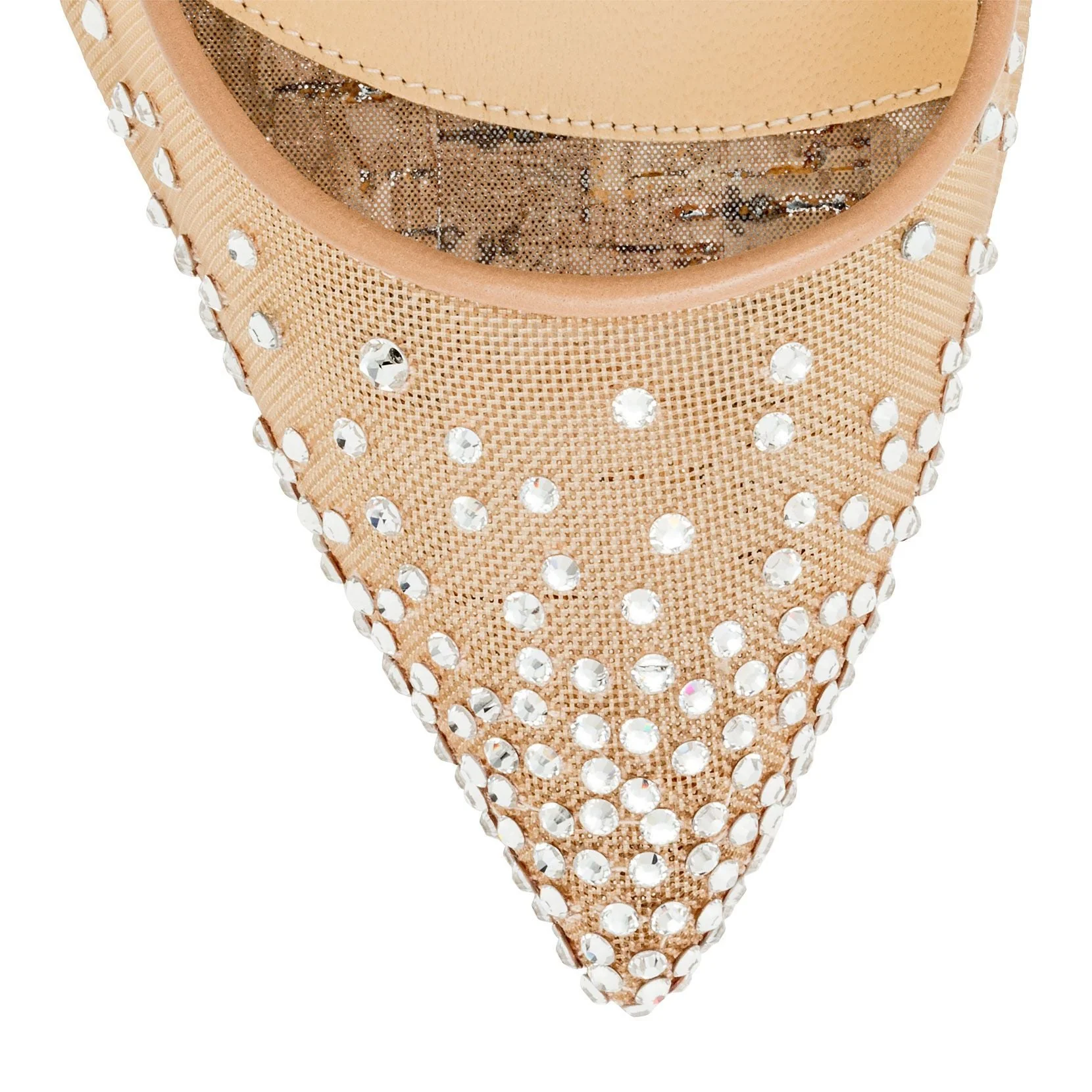 Follies Strass 100 silver pumps - Image 4
