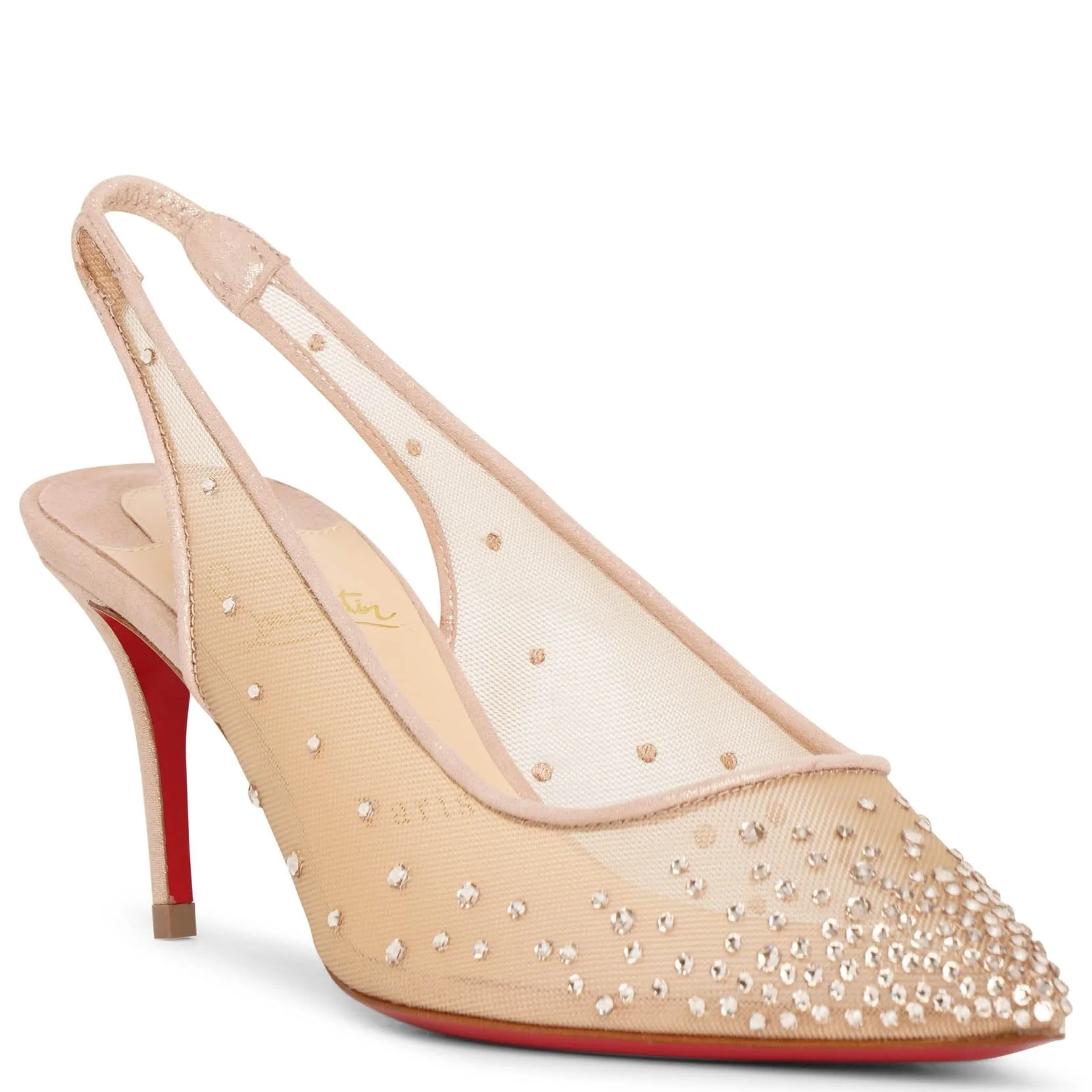 Follies Strass 70 sling-back pumps - Image 3