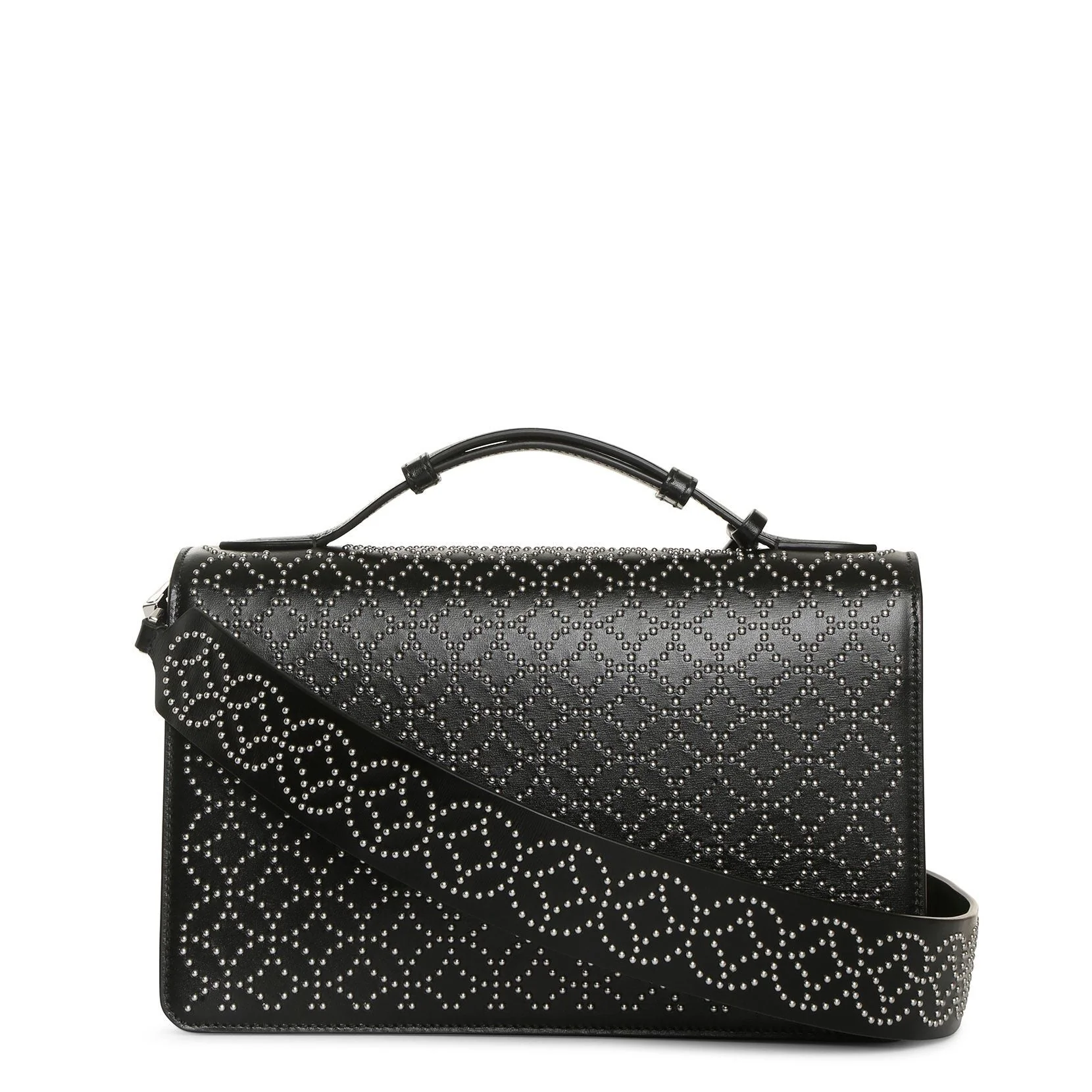Franca Medium black studded bag - Image 3