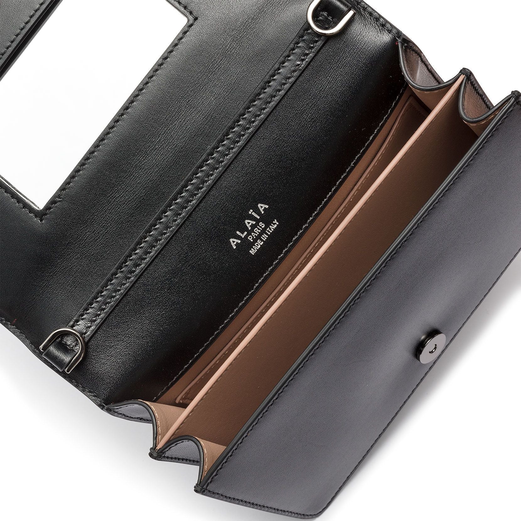 Franca small black flower bag - Image 4