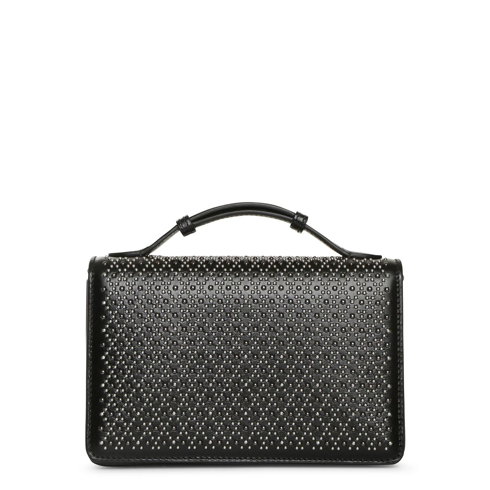 Franca Small black studded bag