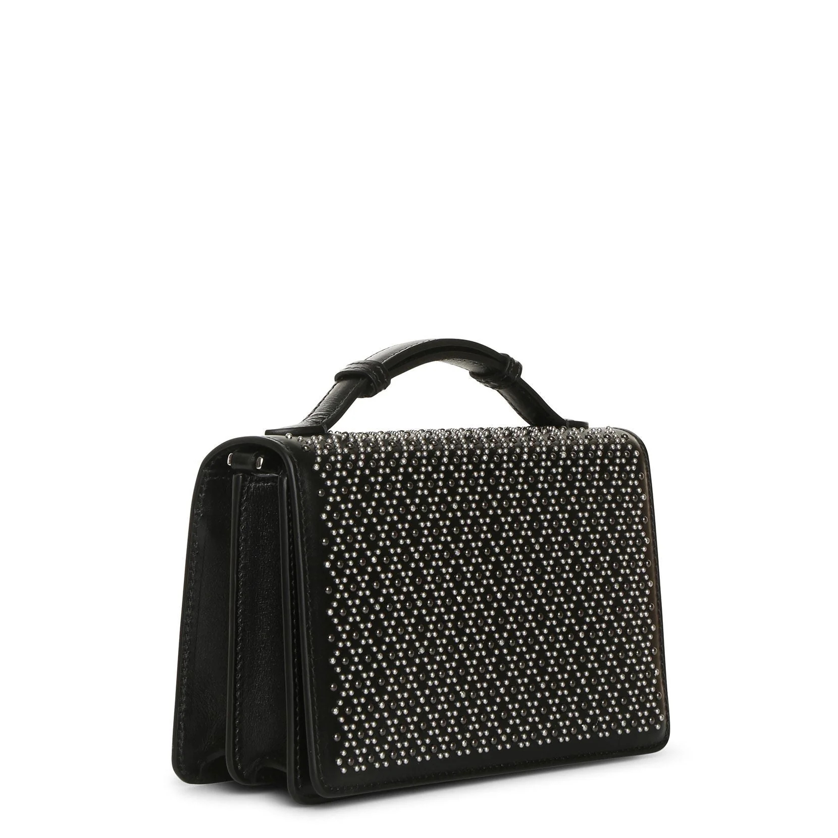 Franca Small black studded bag - Image 2