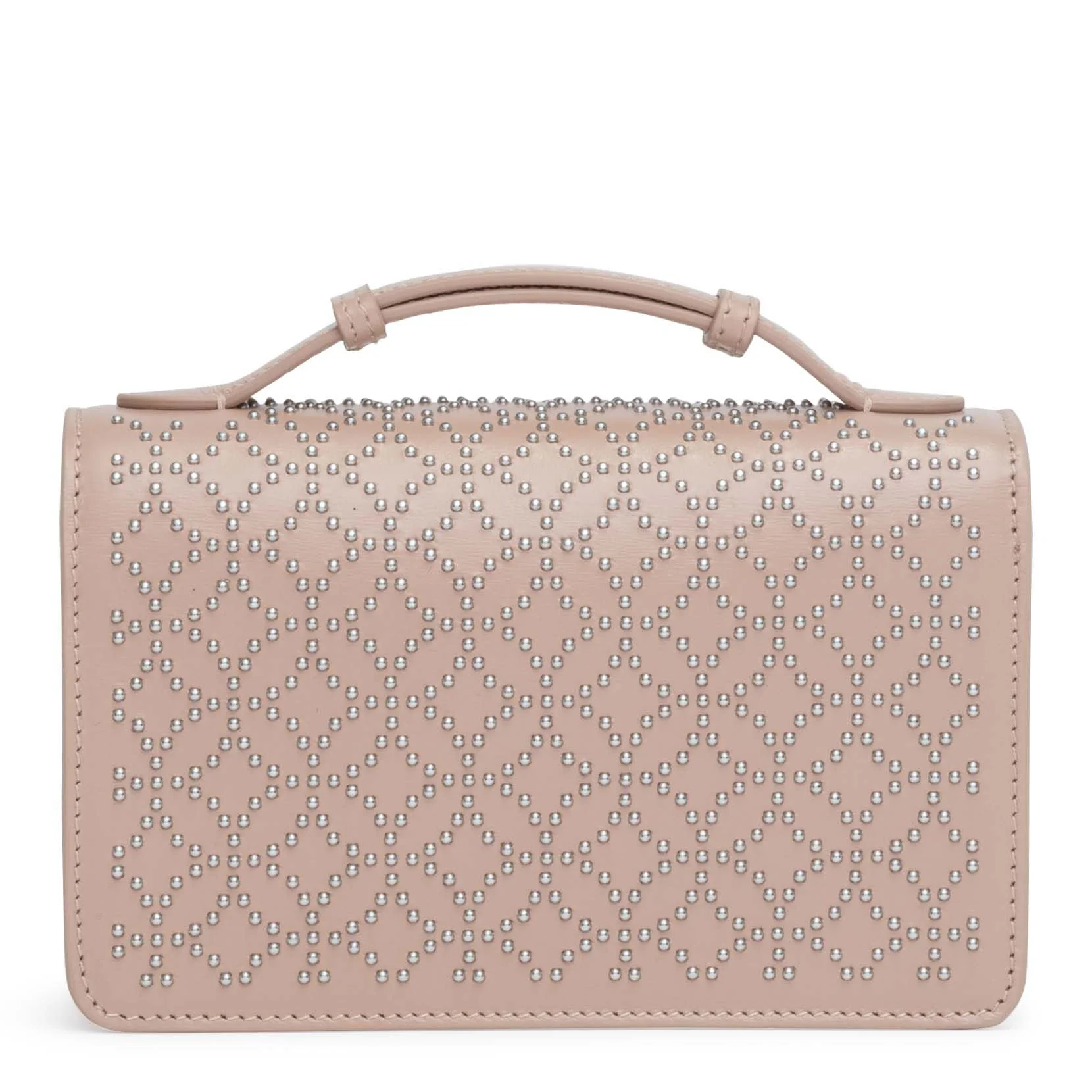 Franca Small light beige studded bag - Image 3