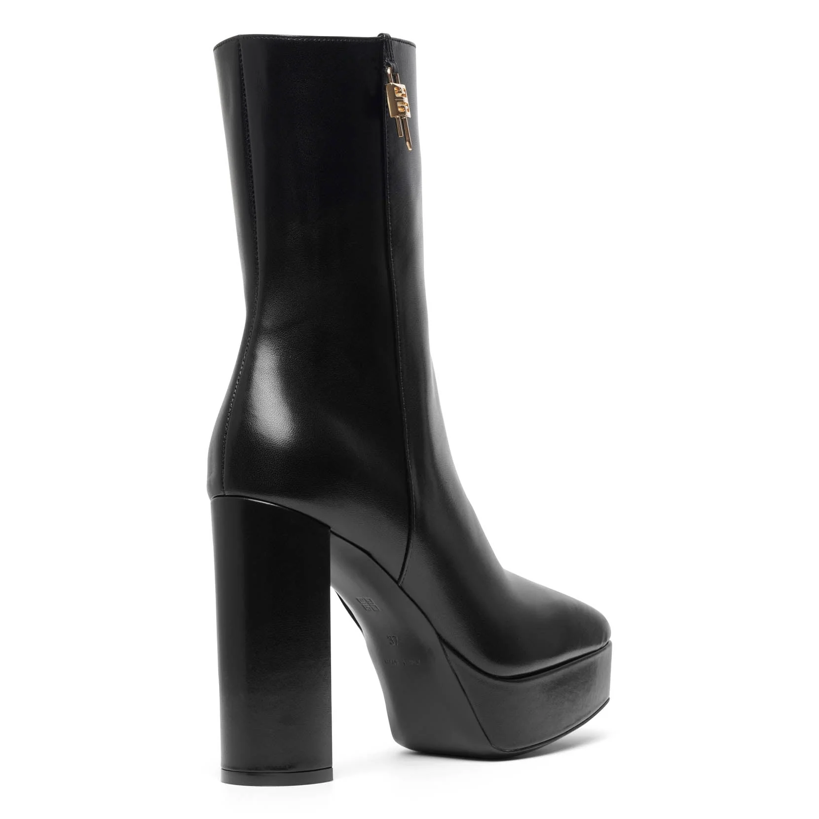 G Lock black platform ankle boots - Image 4