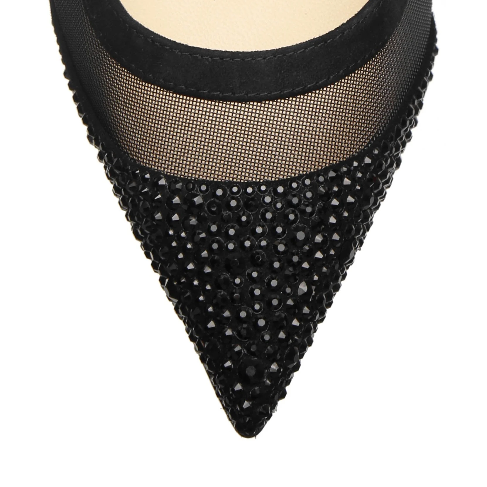 Galativi Strass 100 black suede pumps - Image 4