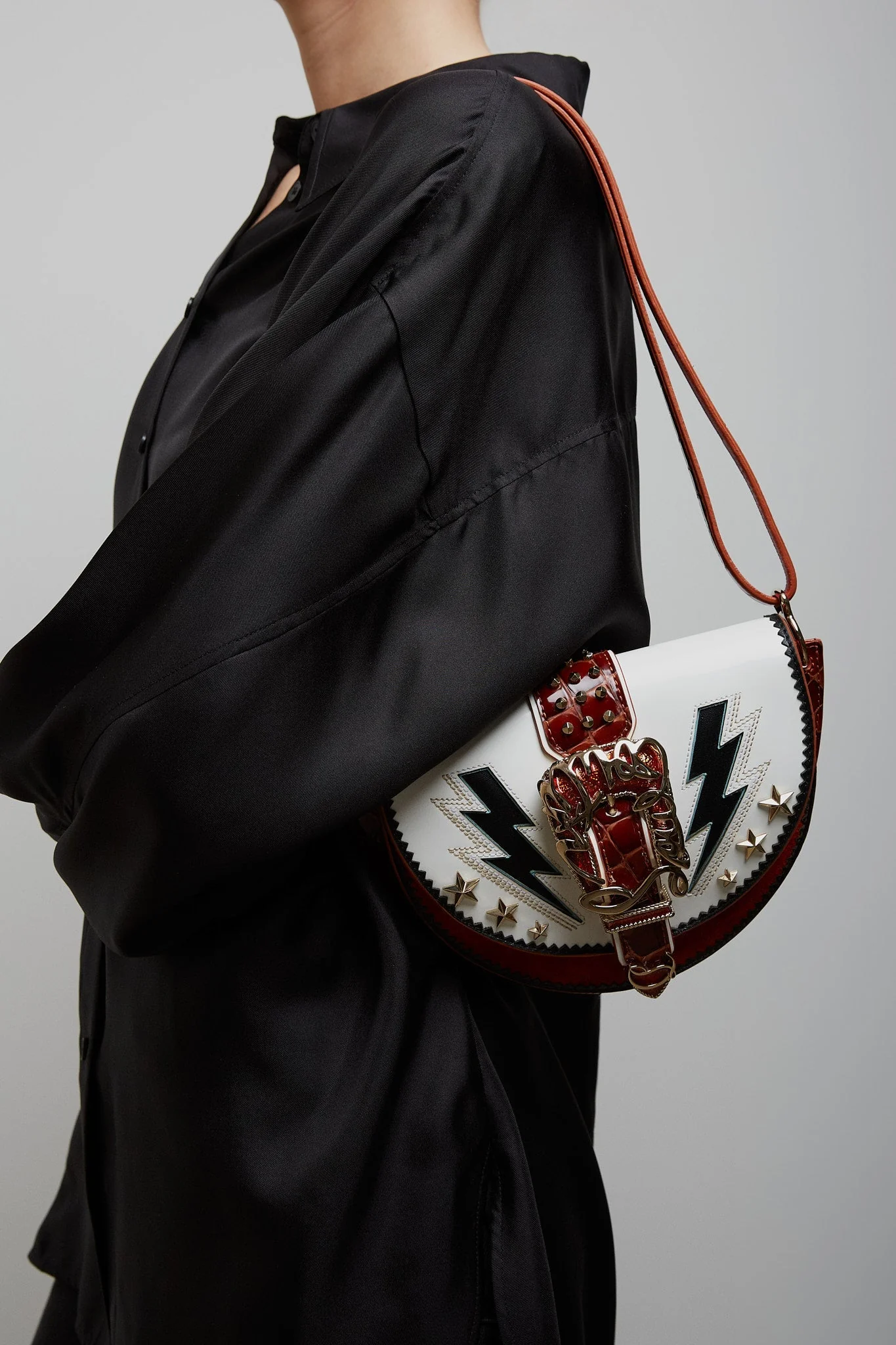 Giddy white crossbody bag - Image 7