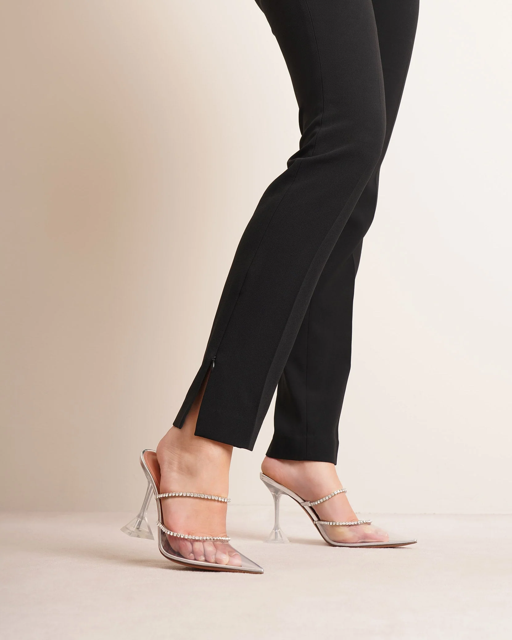 Gilda transparent pvc mules - Image 2