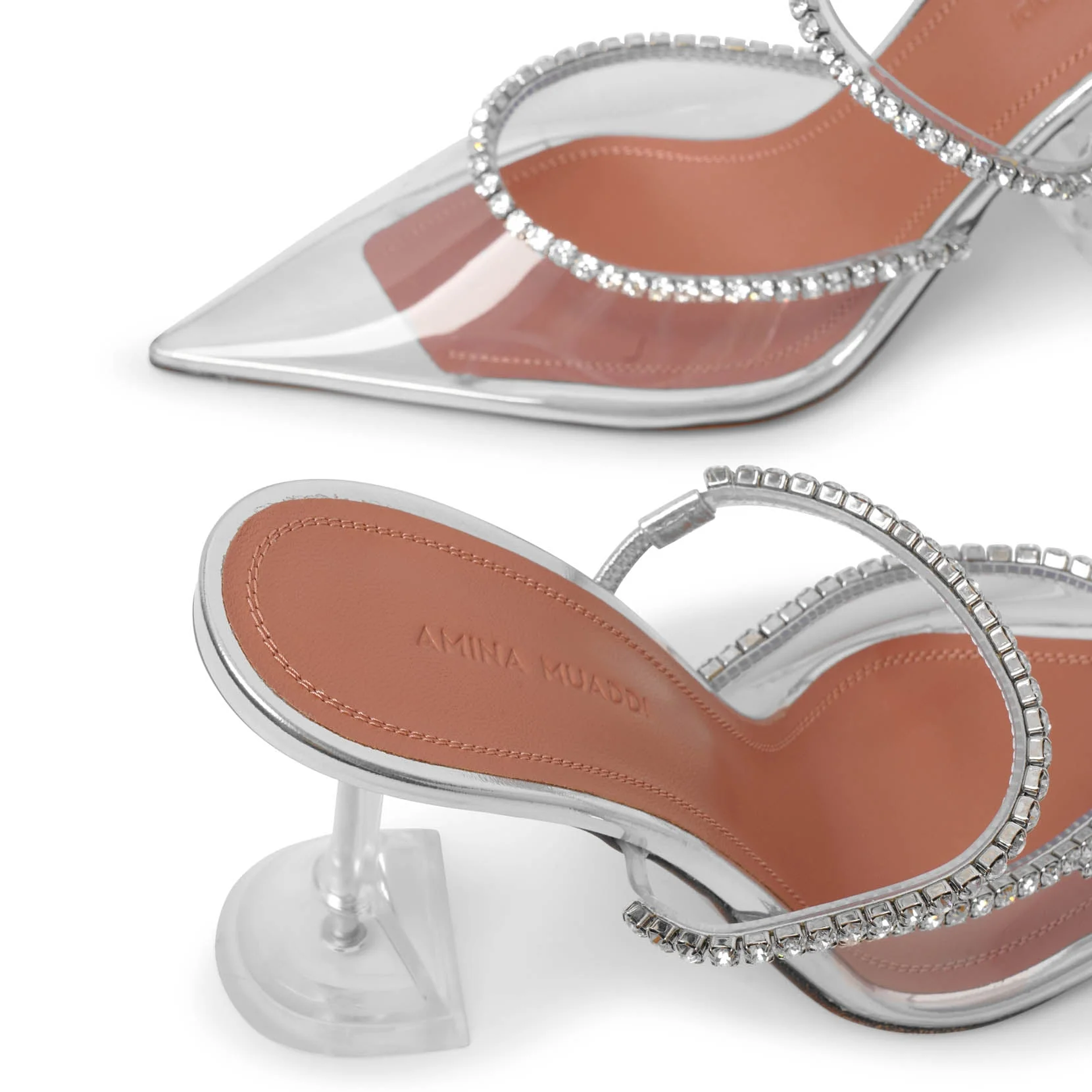 Gilda transparent pvc mules - Image 5