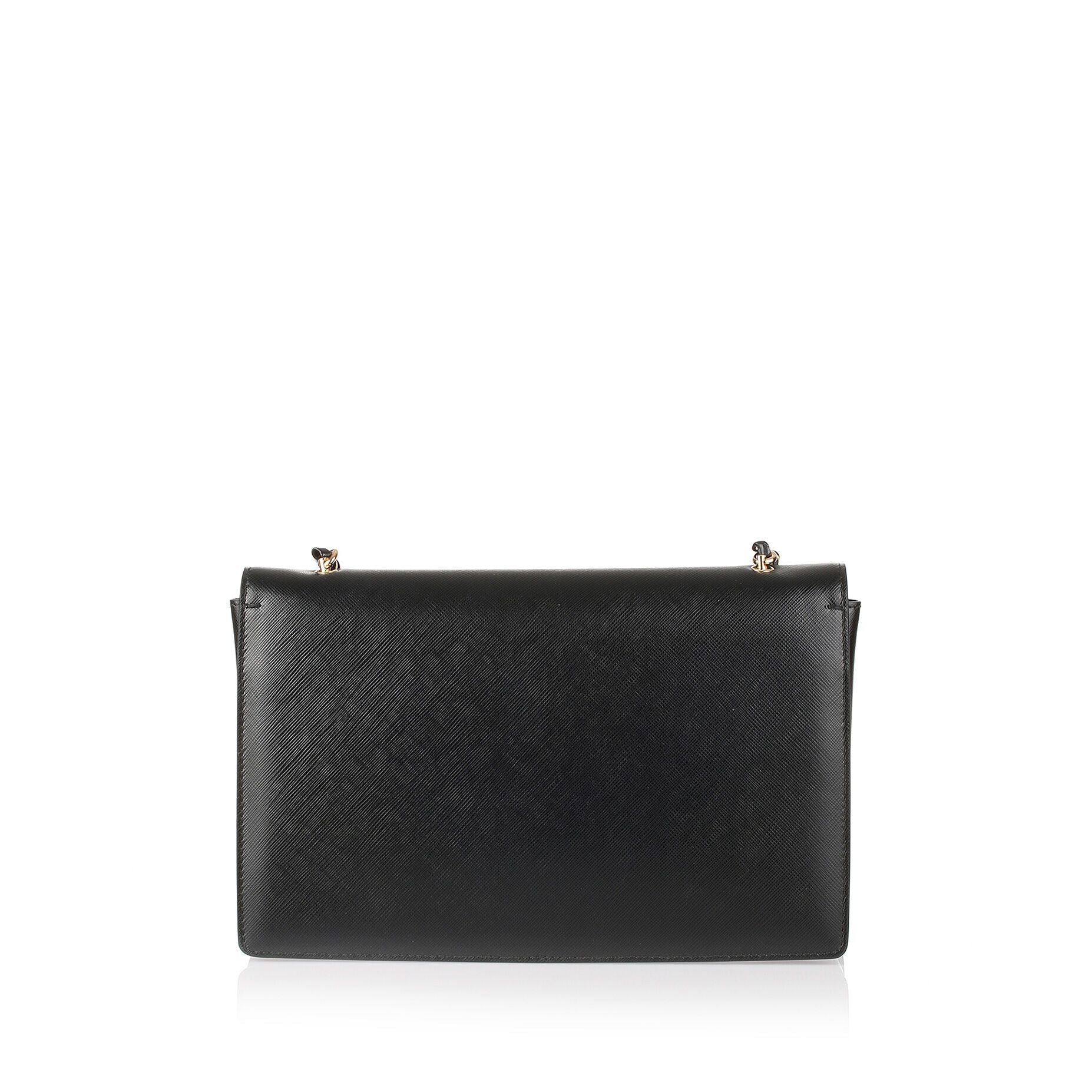 Ginny black leather shoulder bag - Image 3
