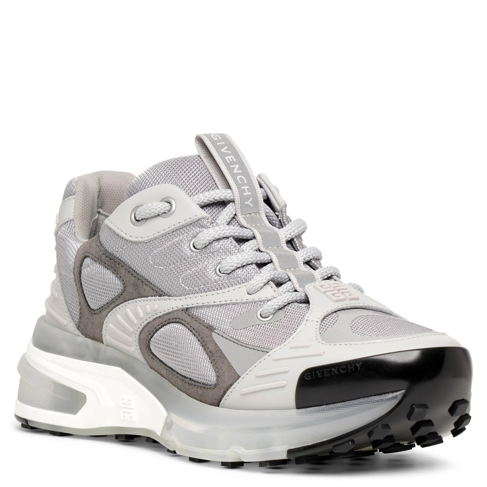 Giv 1 low-top grey runner sneakers - Image 3