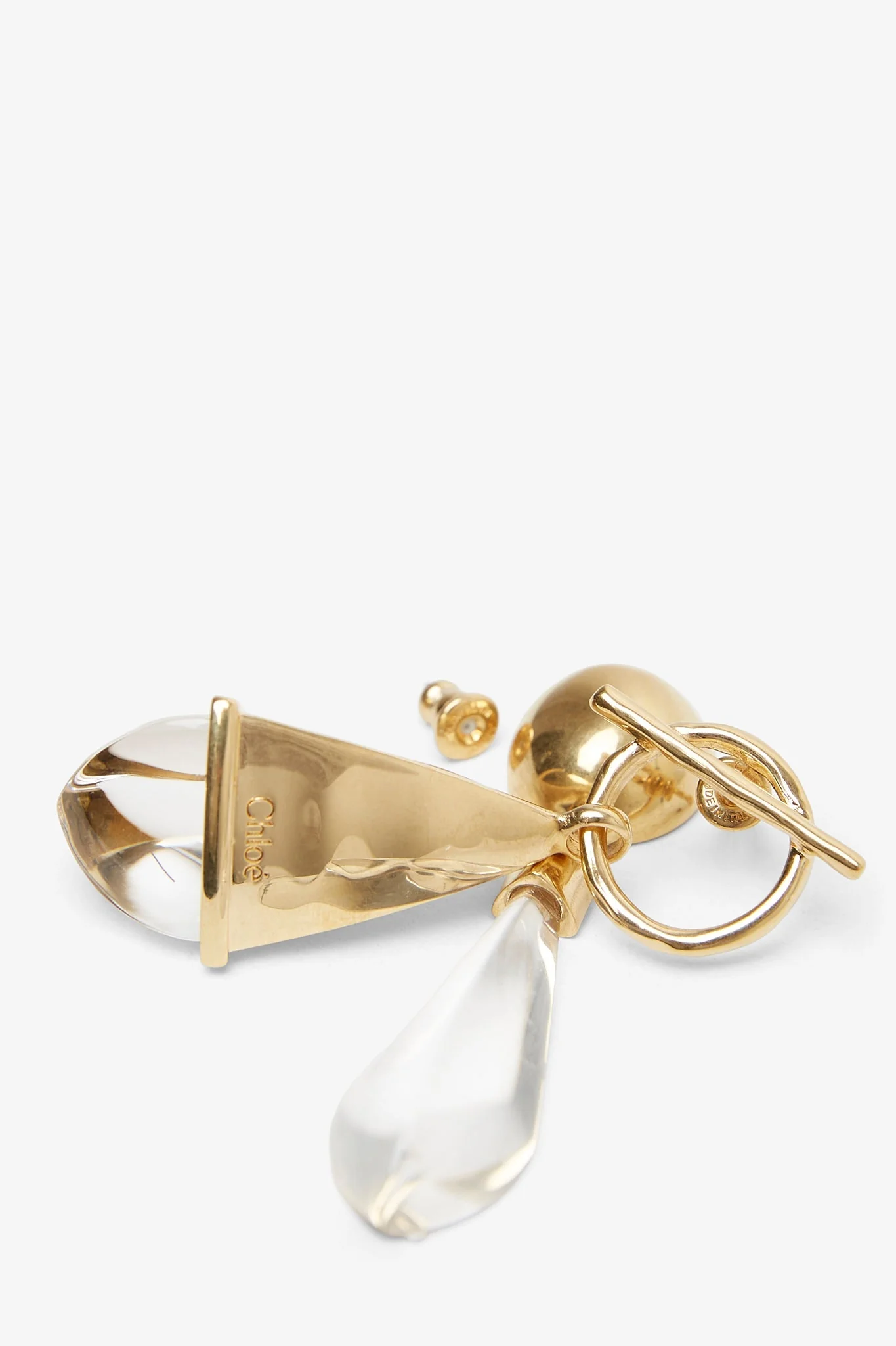 Gold earrings - Image 3