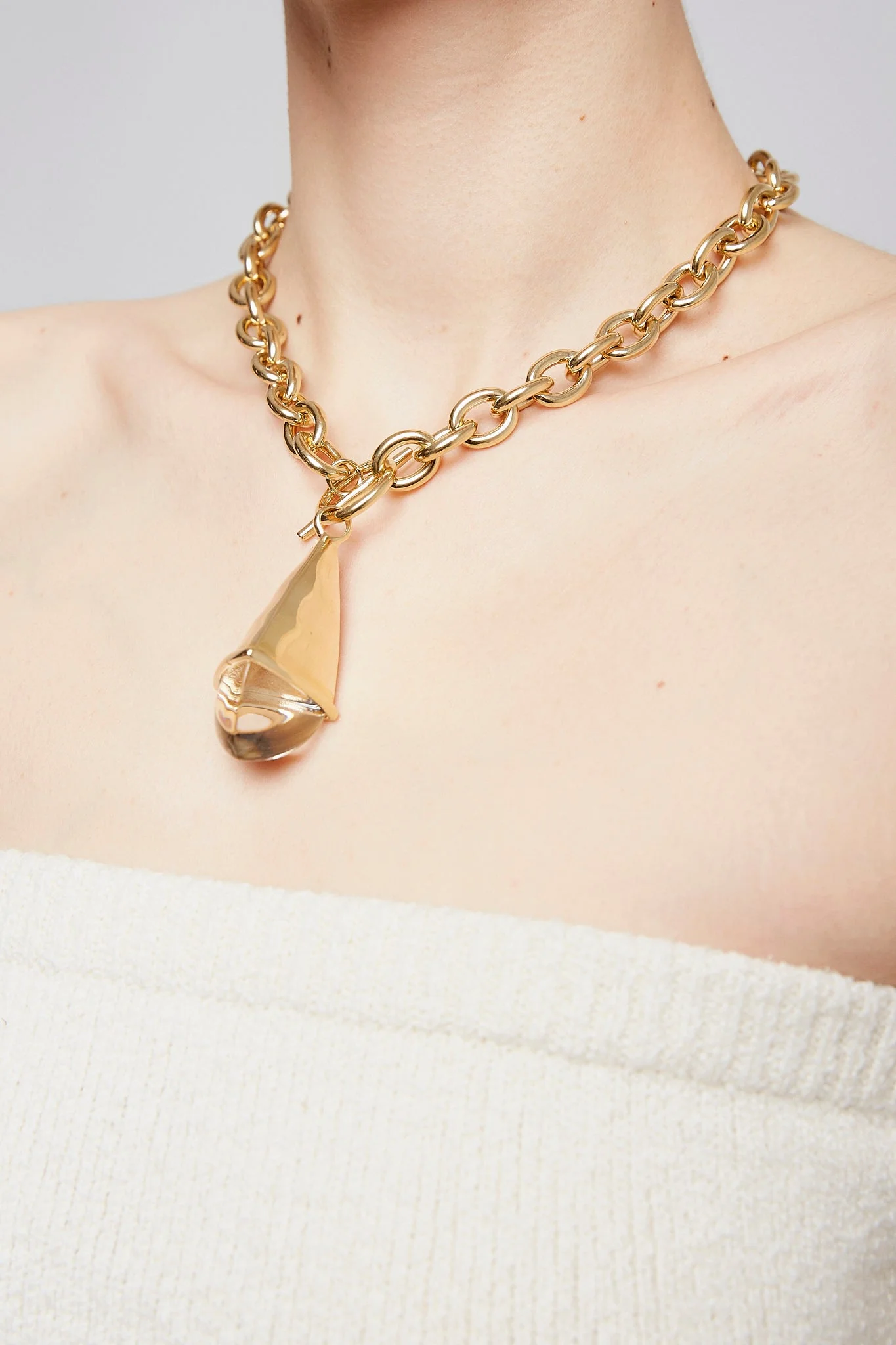 Gold necklace - Image 2