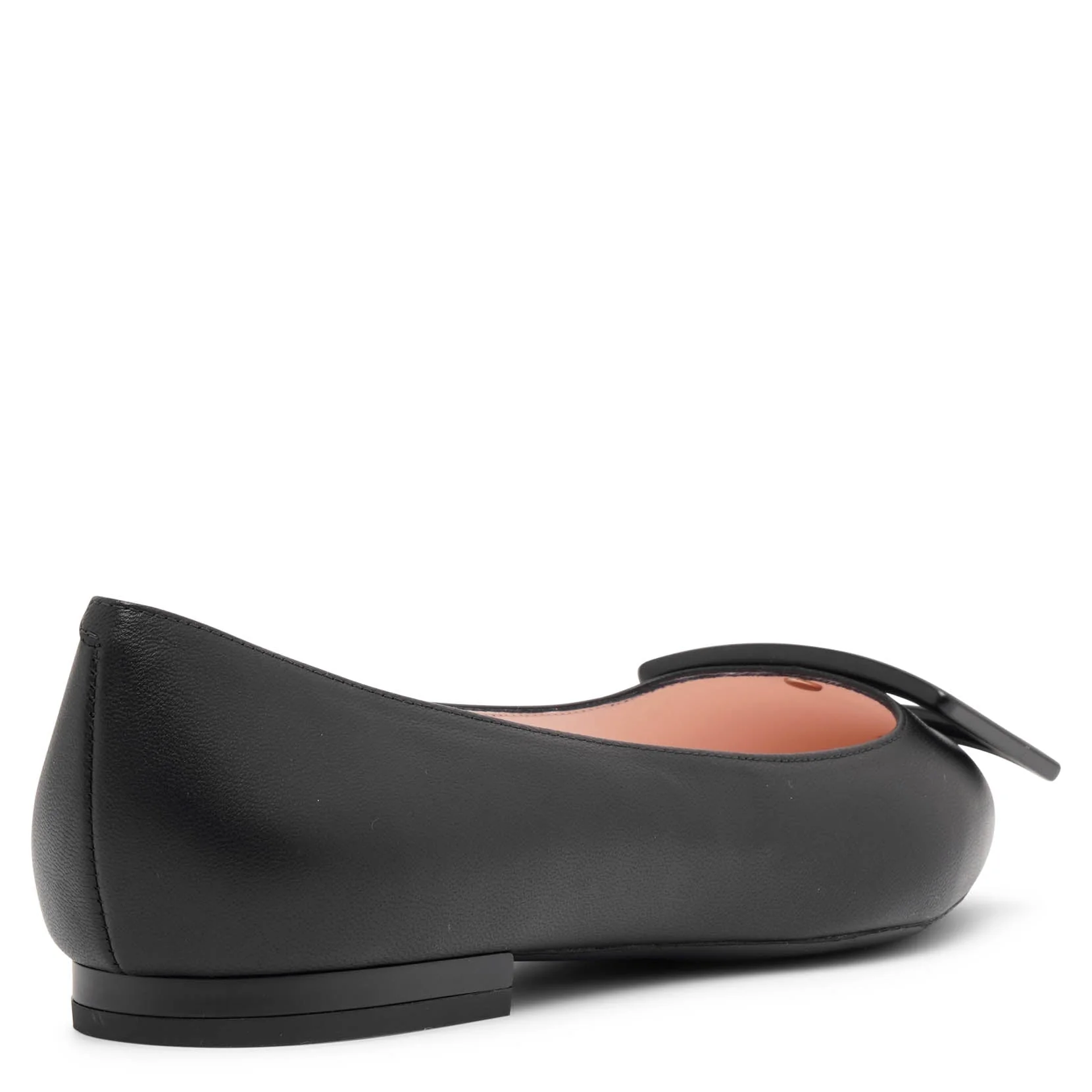 Gommettine black leather ballerinas - Image 4