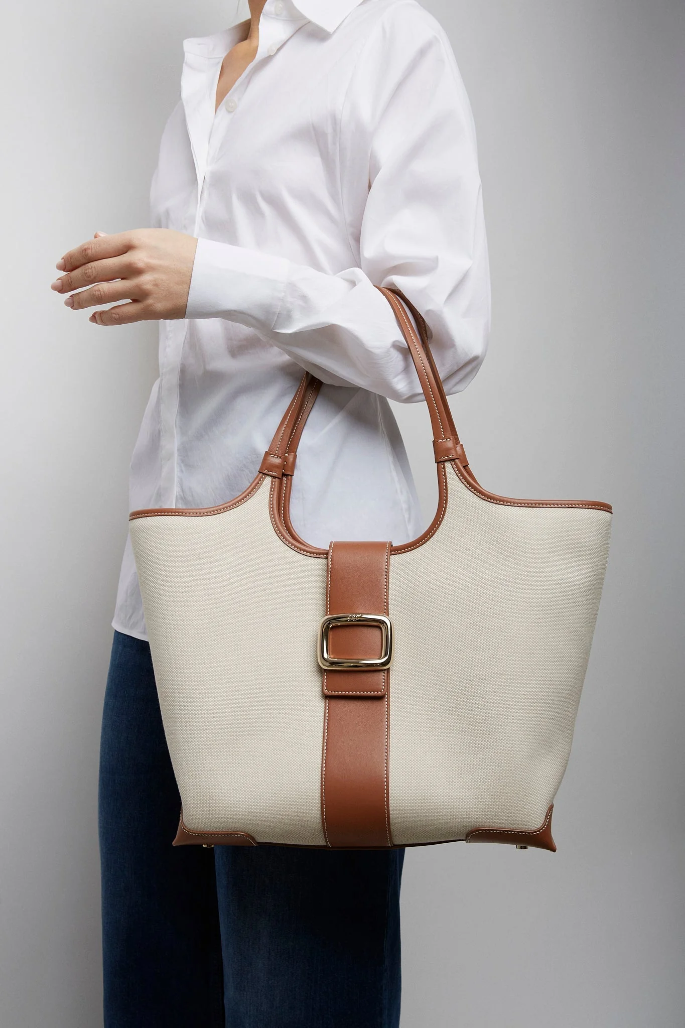 Grand Vivier medium canvas bag - Image 6