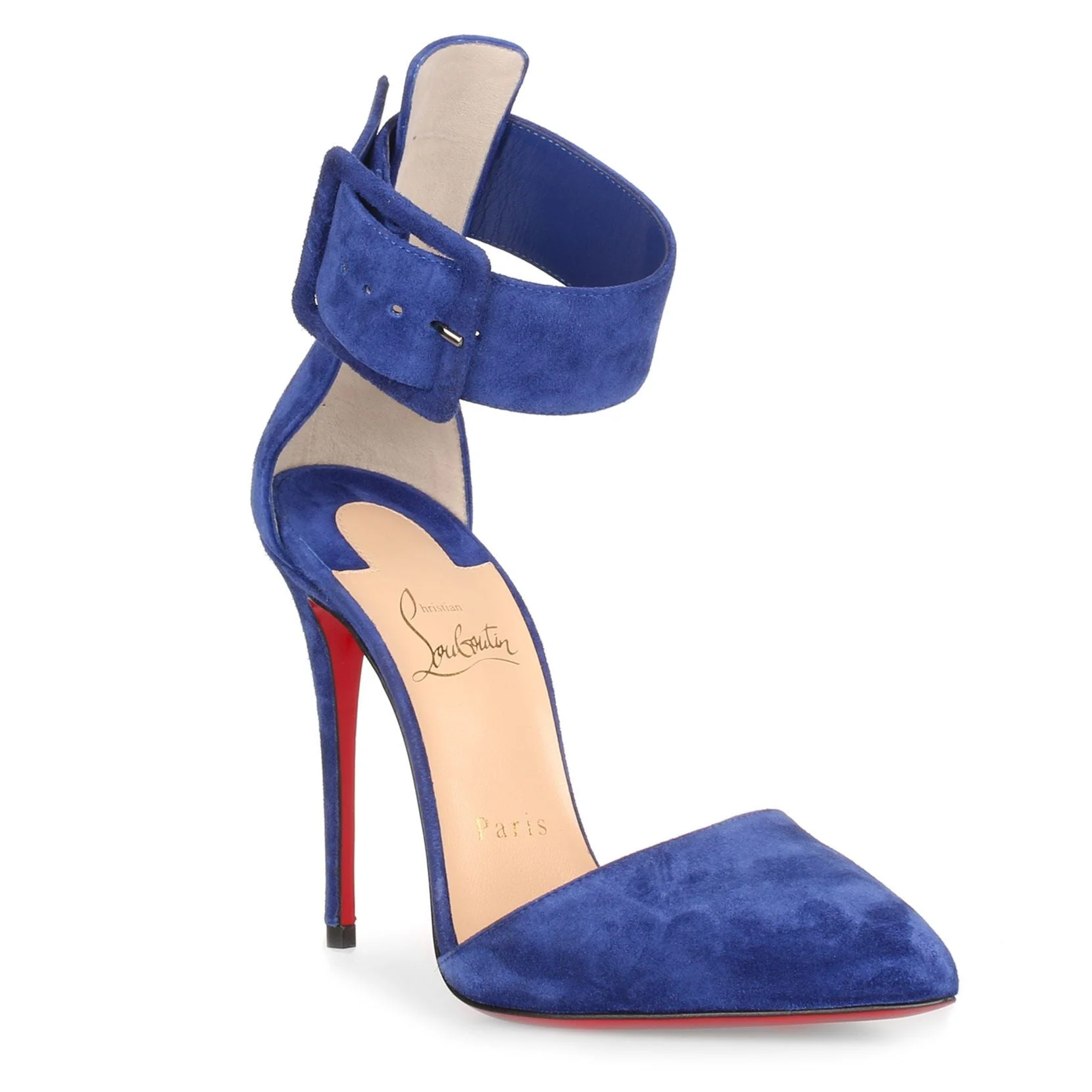 Harler 100 blue suede pump - Image 2