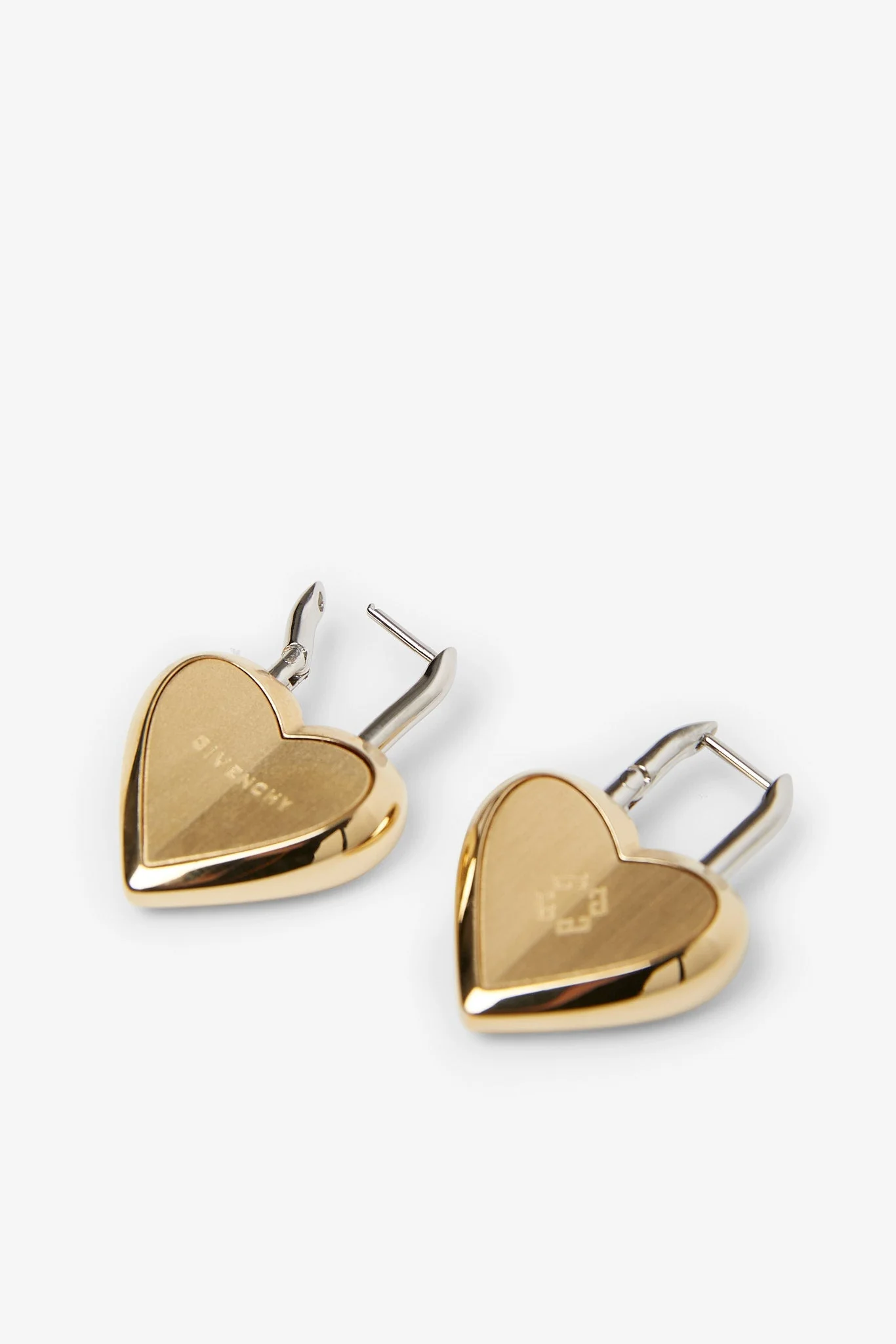 Heart lock small earrings - Image 3