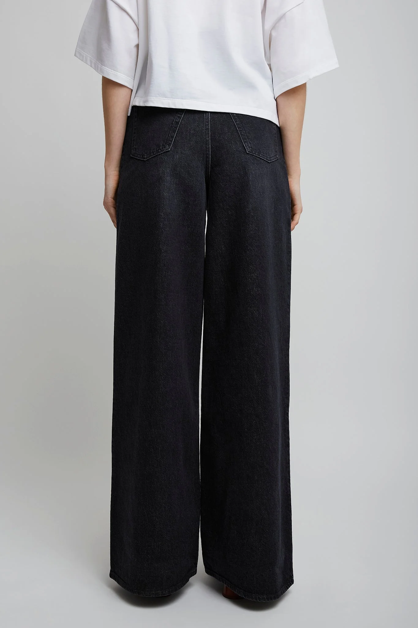 High rise dark jeans - Image 3