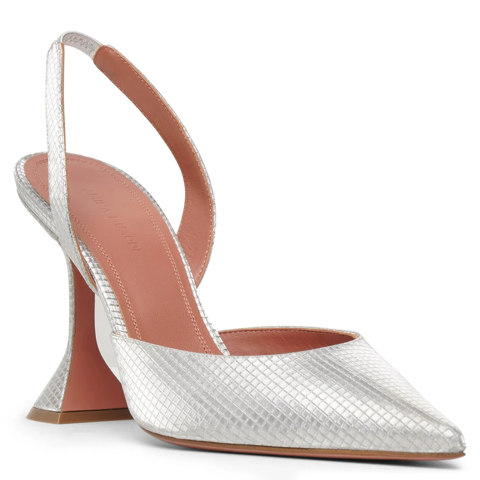 Holli sling silver metallic pumps - Image 3