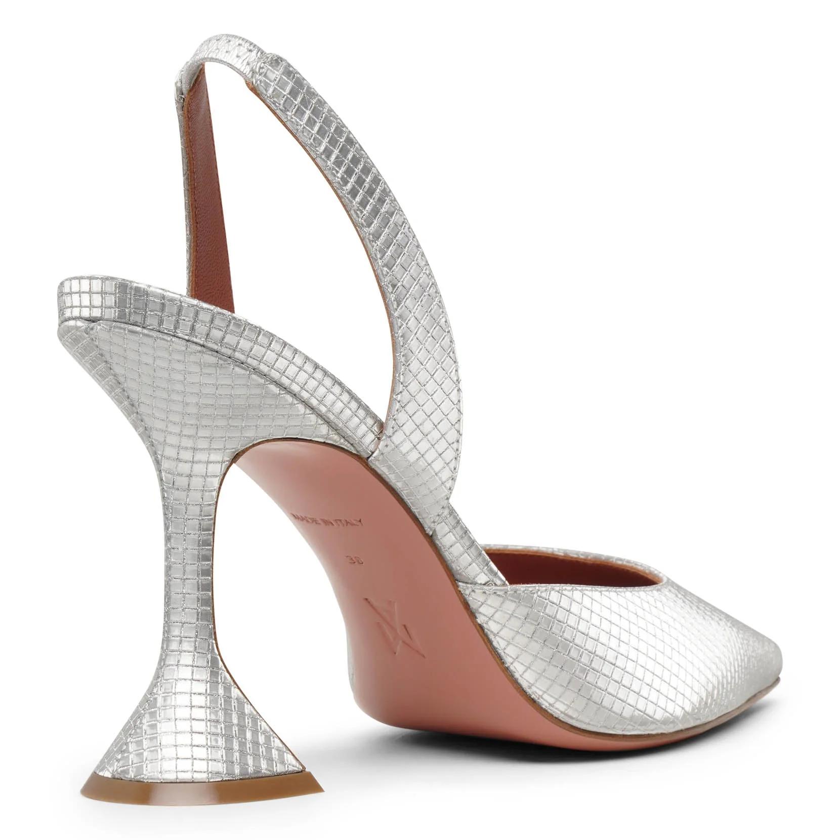 Holli sling silver metallic pumps - Image 4